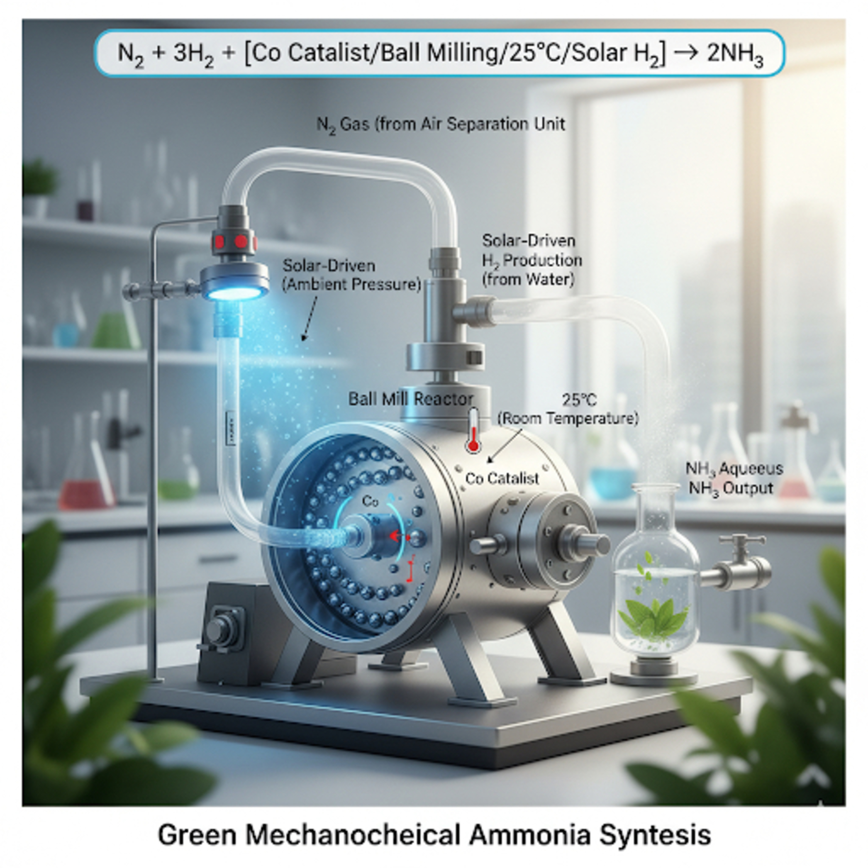 #42 Green Ammonia Synthesis Using Cobalt Catalyst
