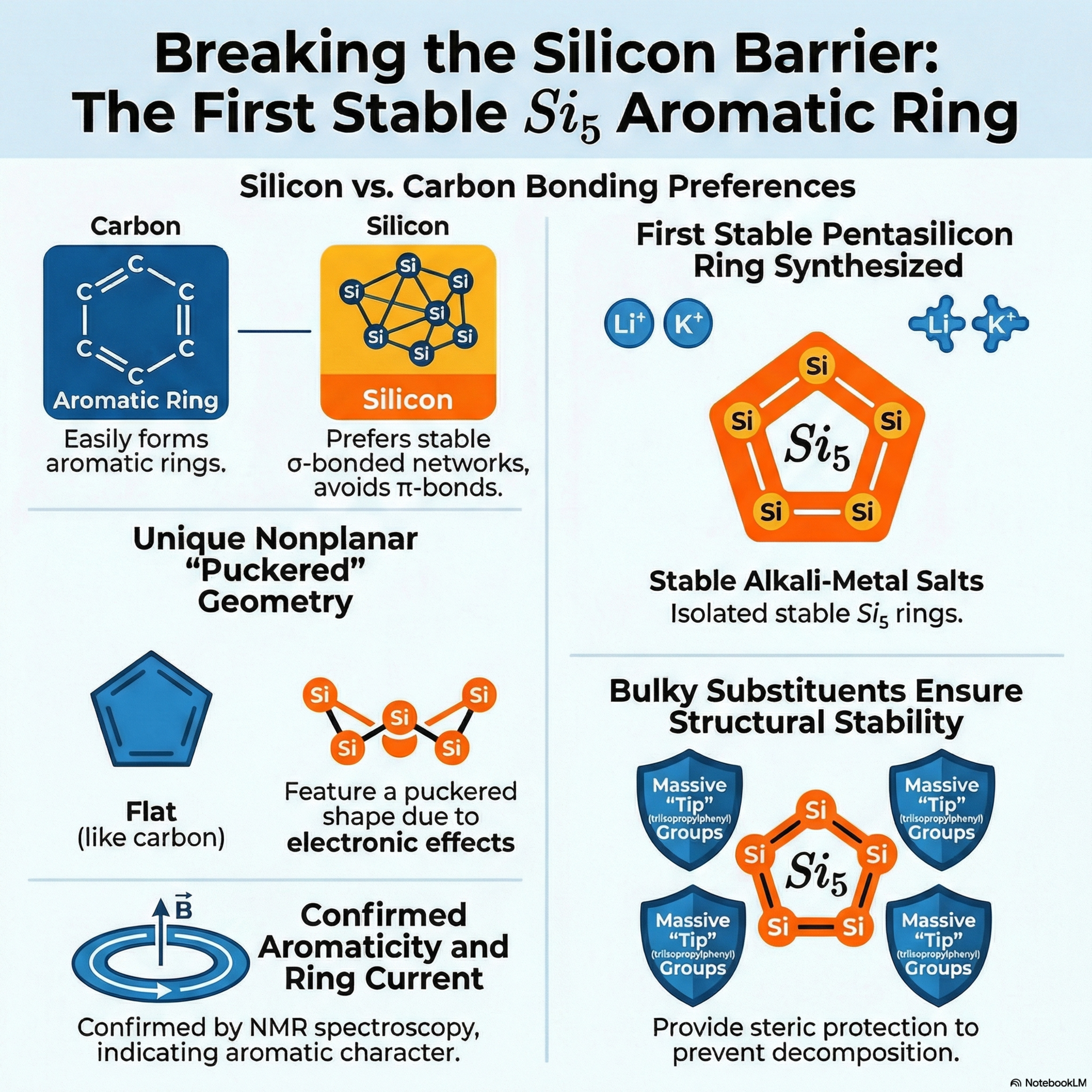 Breaking Carbon’s Monopoly: The First Aromatic Silicon Ring Synthesized episode artwork