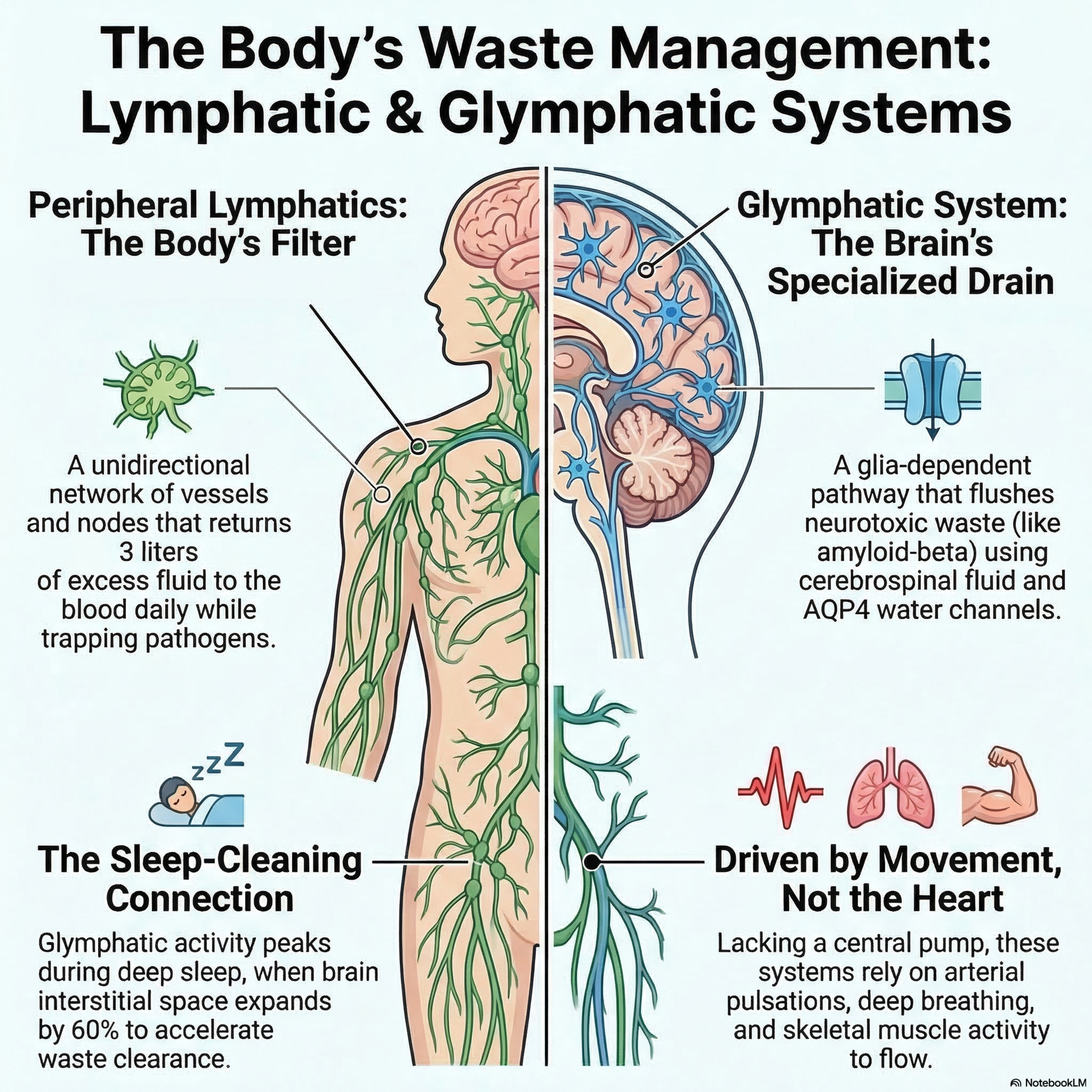 Your Body’s Hidden Drainage System: The Science of Swelling, Sleep & Recovery 💧🧠 episode artwork