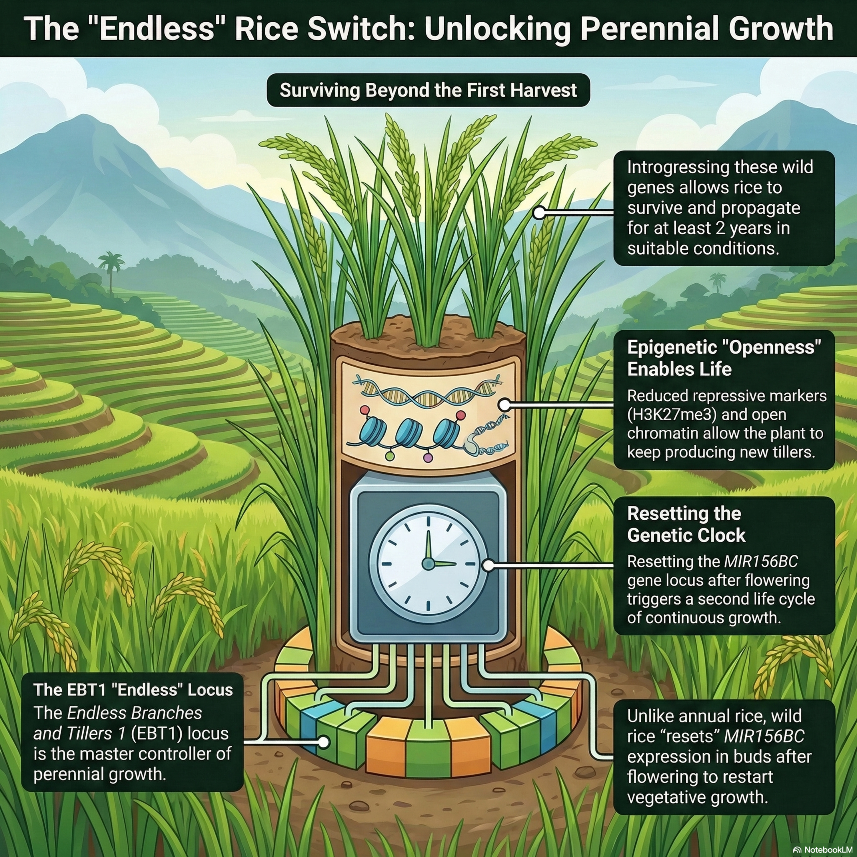The Endless Harvest: How Scientists Reprogrammed Rice to Never Die 🌾♾️ episode artwork