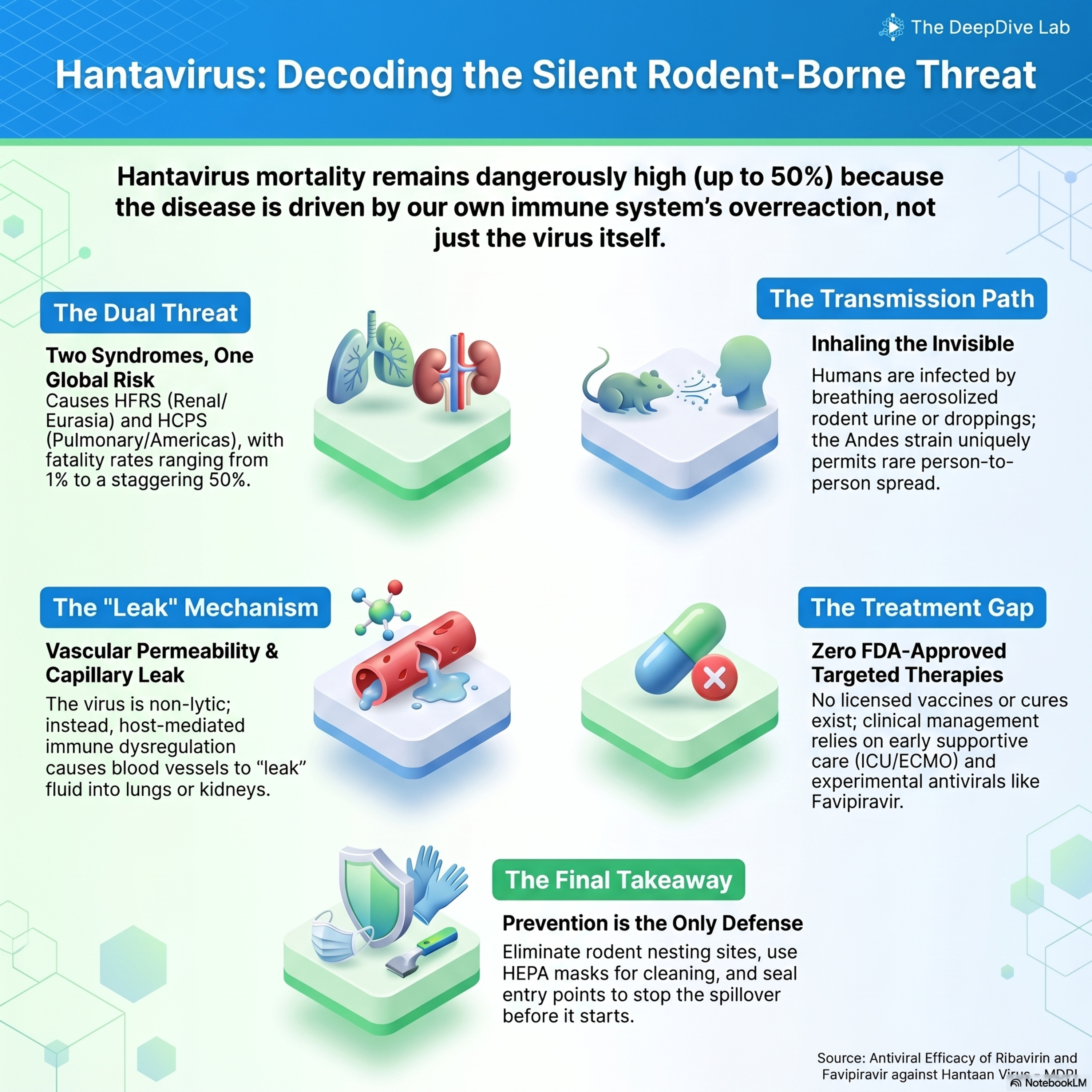 From Rodents to Humans 🐀➡️👤: How Hantavirus Changed the Rules of Infection episode artwork