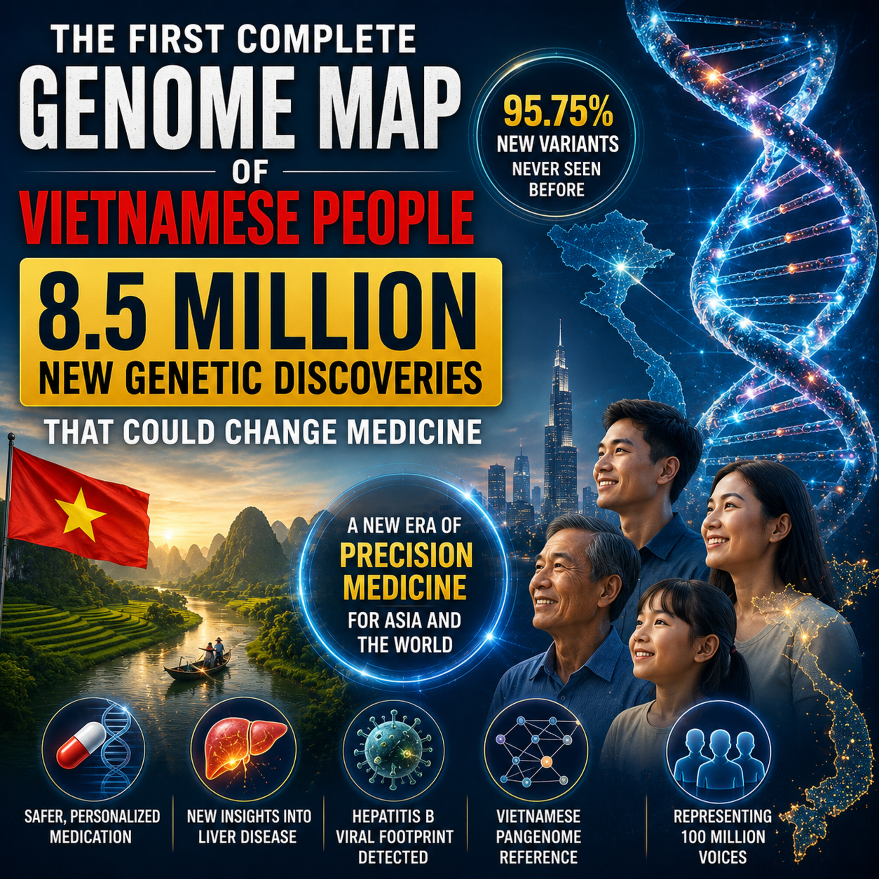 8.5 Million Hidden Genes: How Vietnam Is Transforming the Future of Precision Medicine episode artwork