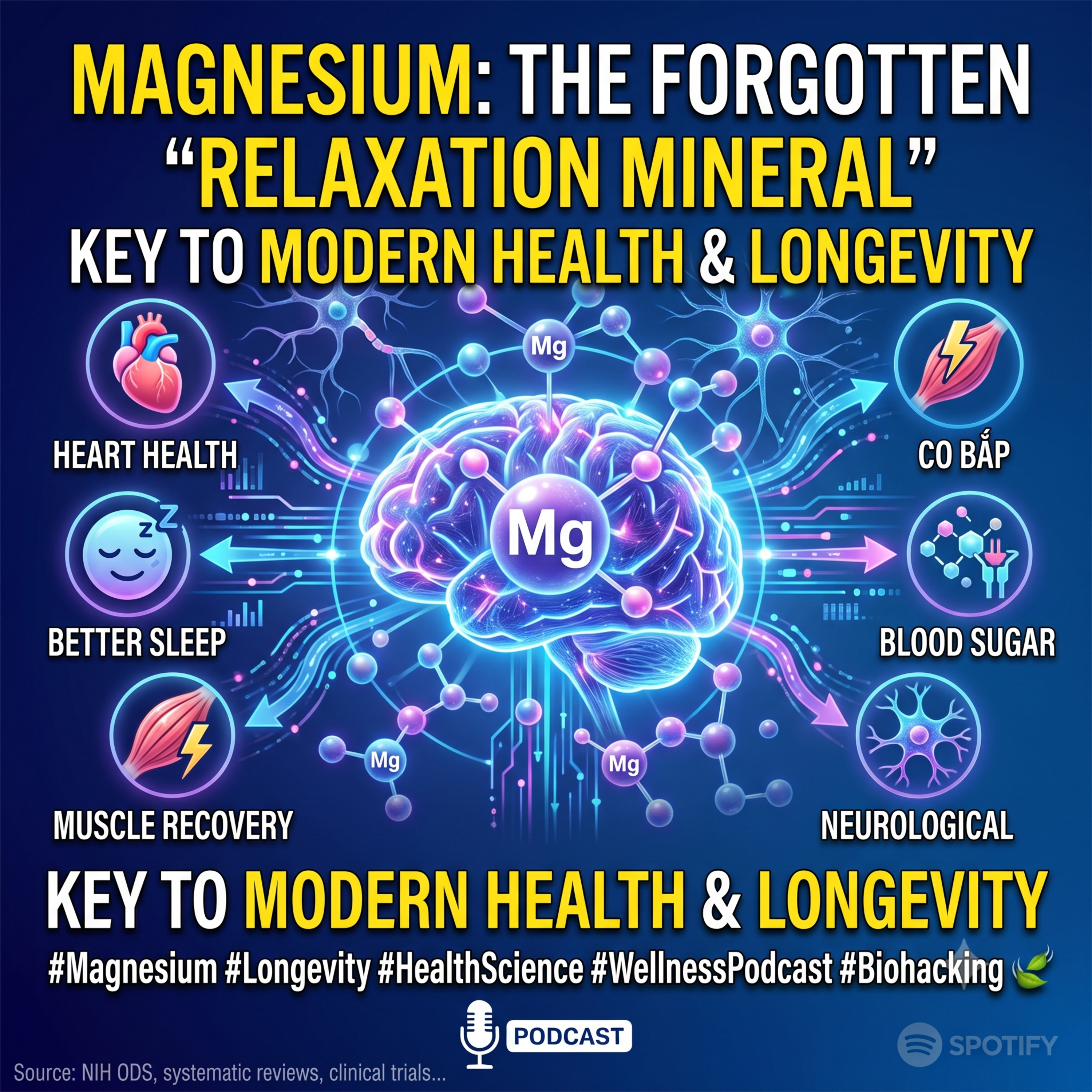 The Silent Magnesium Crisis: Why 68% of Adults May Be Deficient Without Knowing It episode artwork