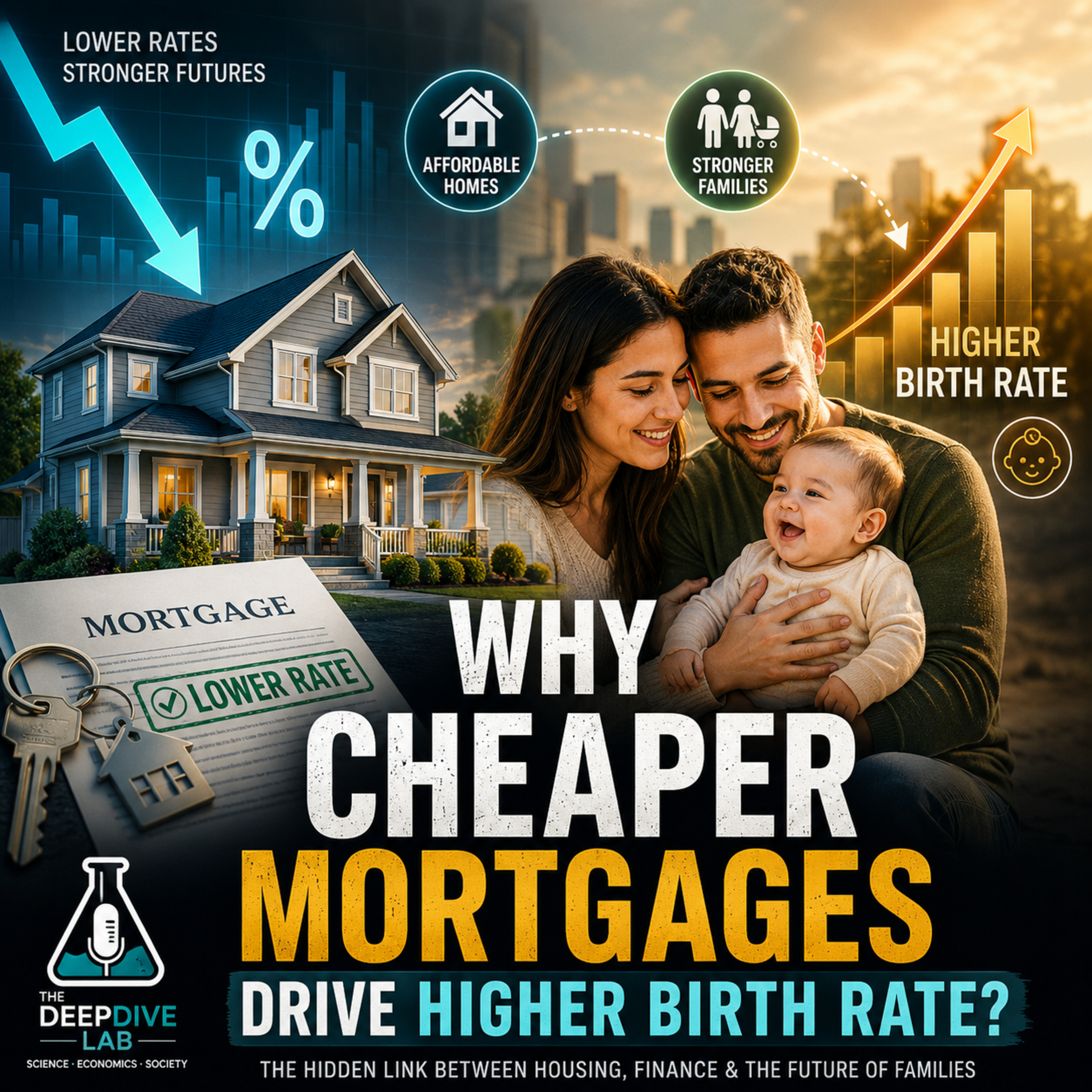 Why Cheaper Mortgages Drive Higher Birth Rate? episode artwork