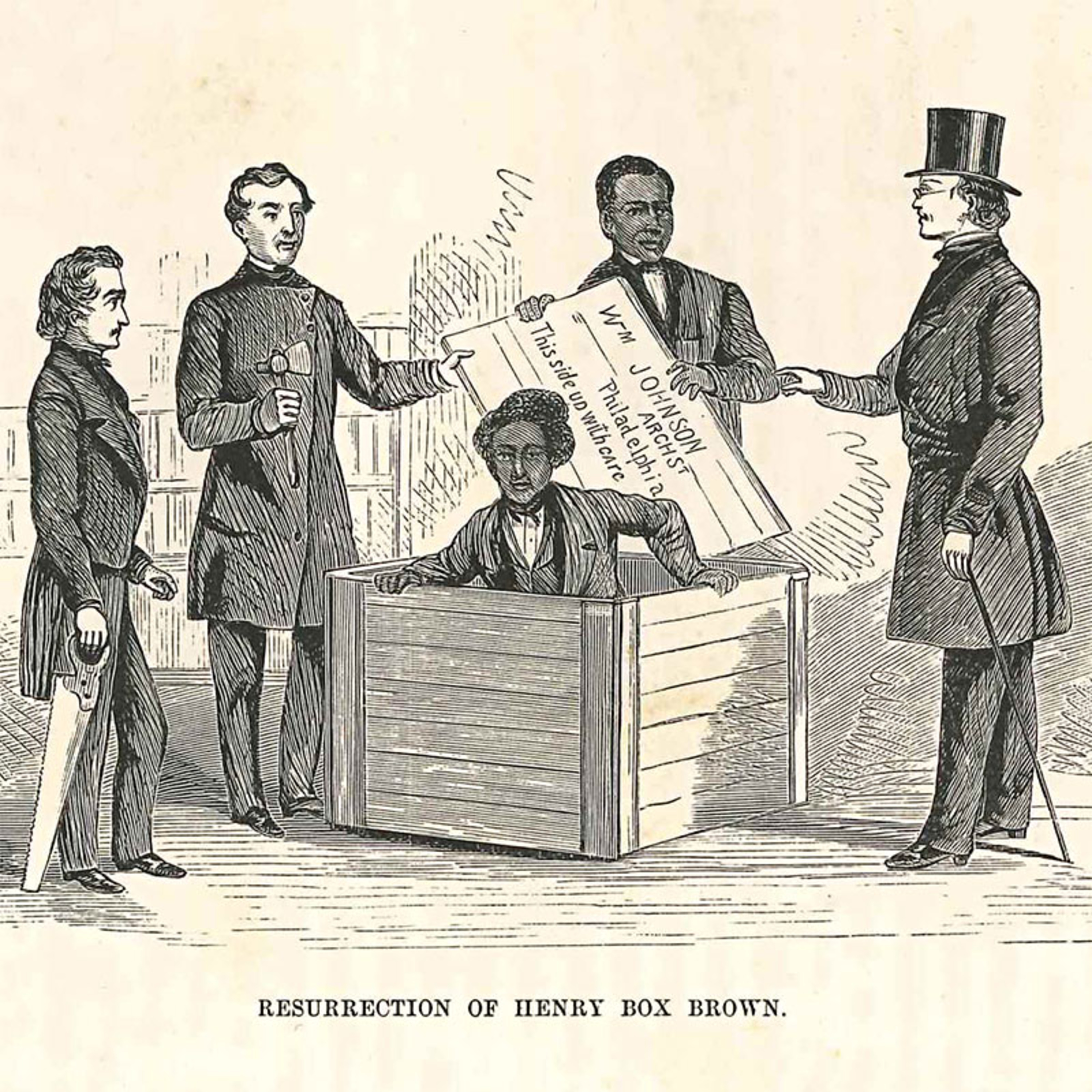 Episode 1: Henry "Box" Brown - Slavery to showbiz episode artwork