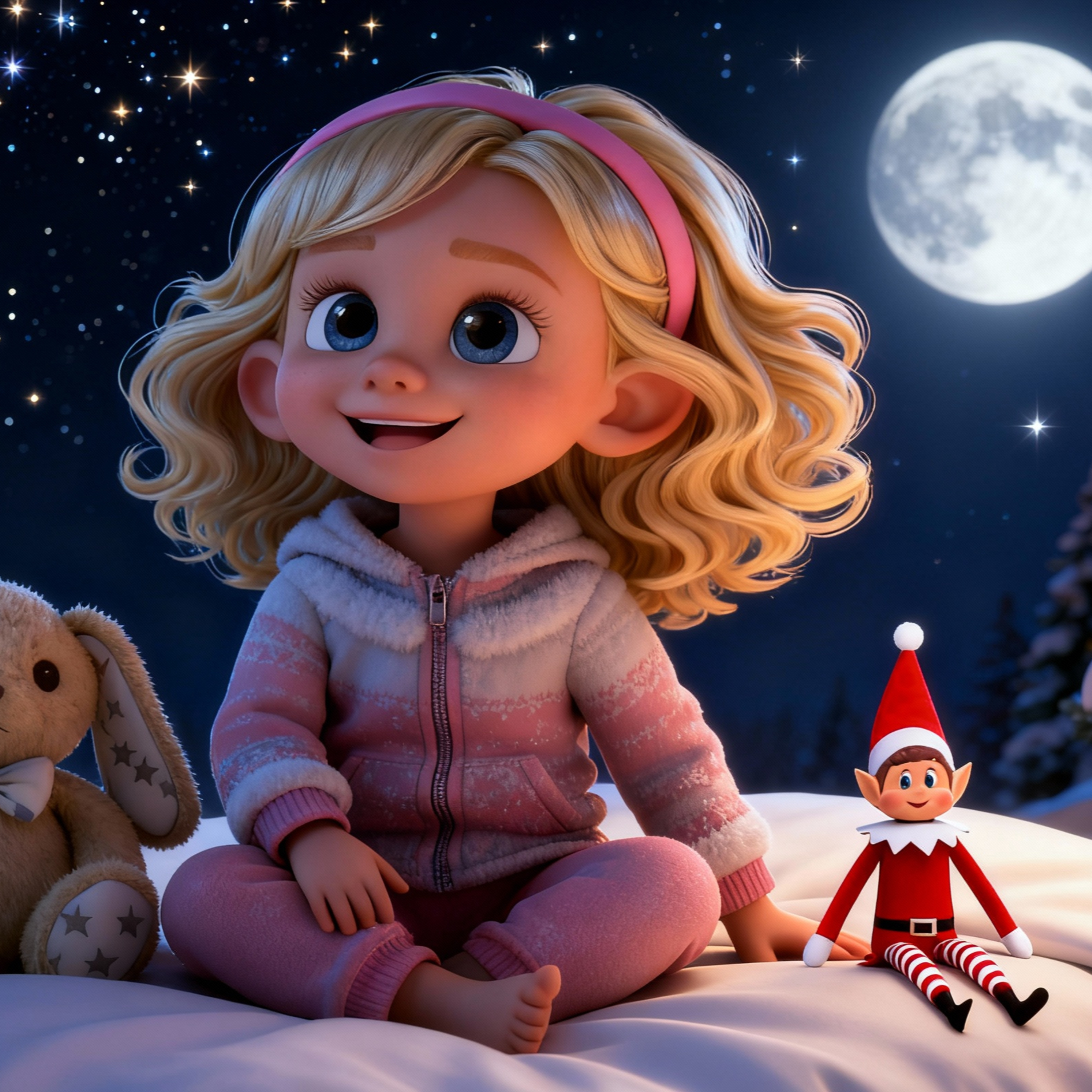 Lila i Elf Psotnik 🎄 Tajemniczy List, Kamera Elfa i Pierwsze Psoty! | Bajka dla Dzieci episode artwork