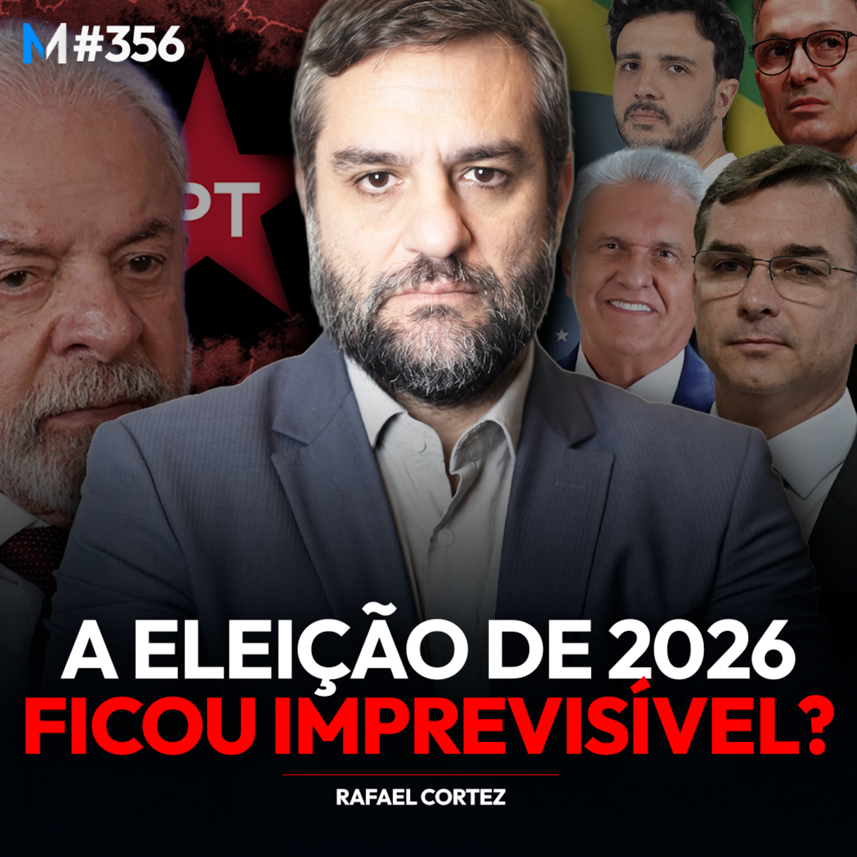 #356 | LULA PODE PERDER E2026? A PESQUISA QUE ACENDEU O ALERTA NO GOVERNO LUL episode artwork