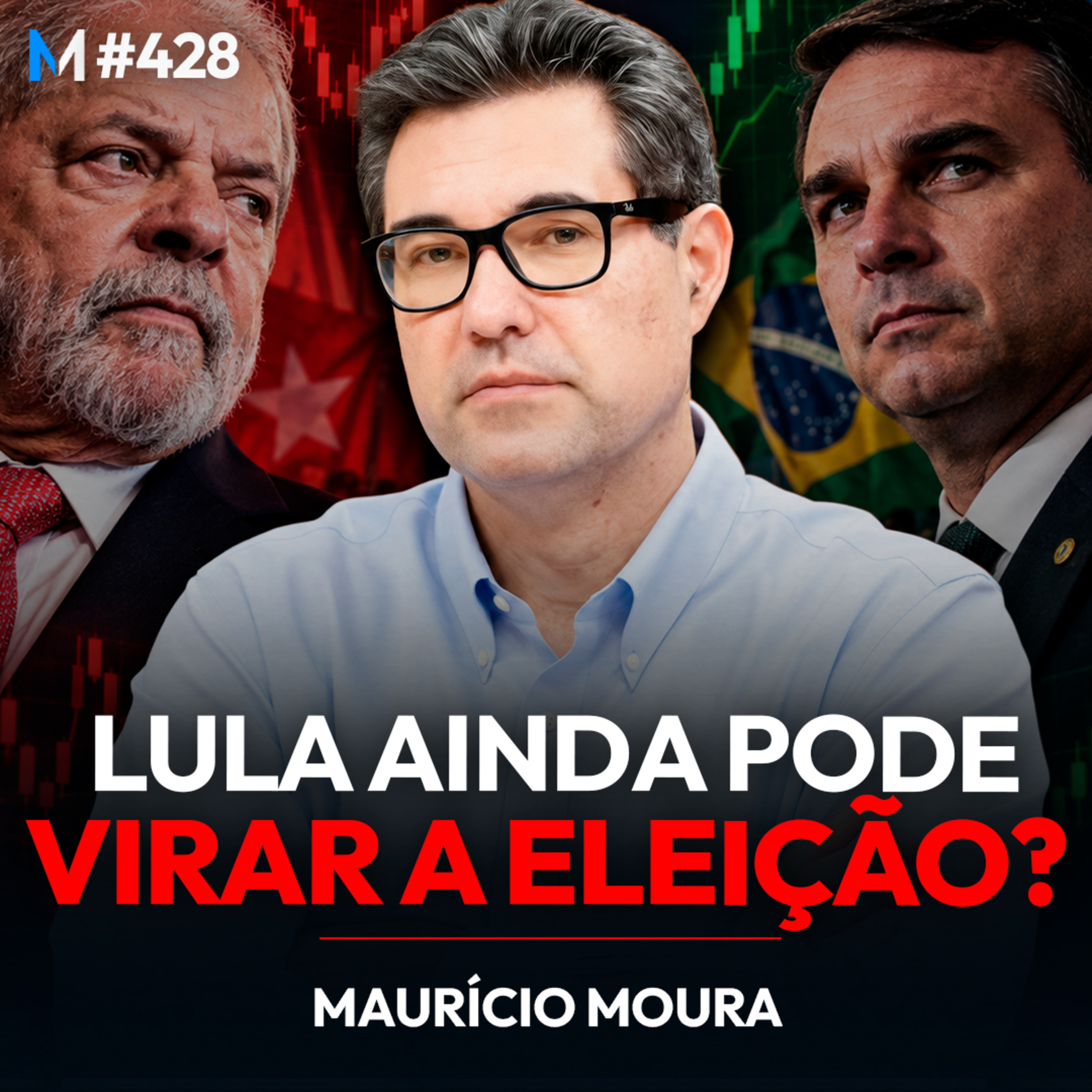 #428 | LULA X FLÁVIO BOLSONARO: QUEM ESTÁ NA FRENTE NO 2º TURNO DE 2026?