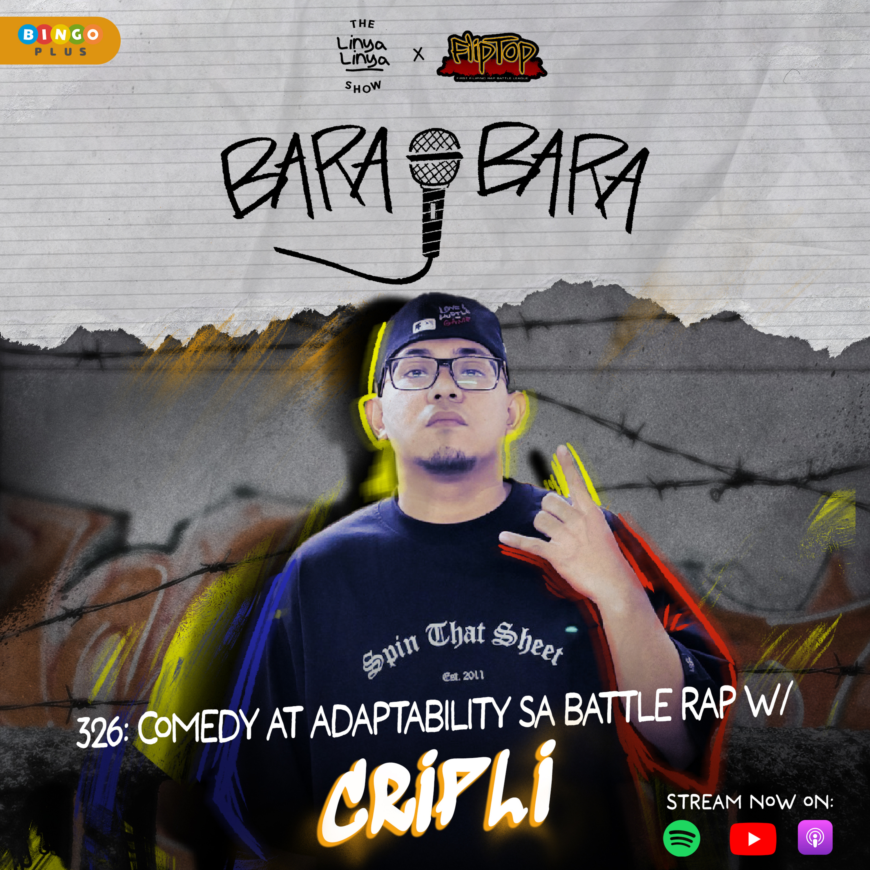 326: Bara-Bara - Comedy at Adaptability sa Battle Rap w/ CRIPLI