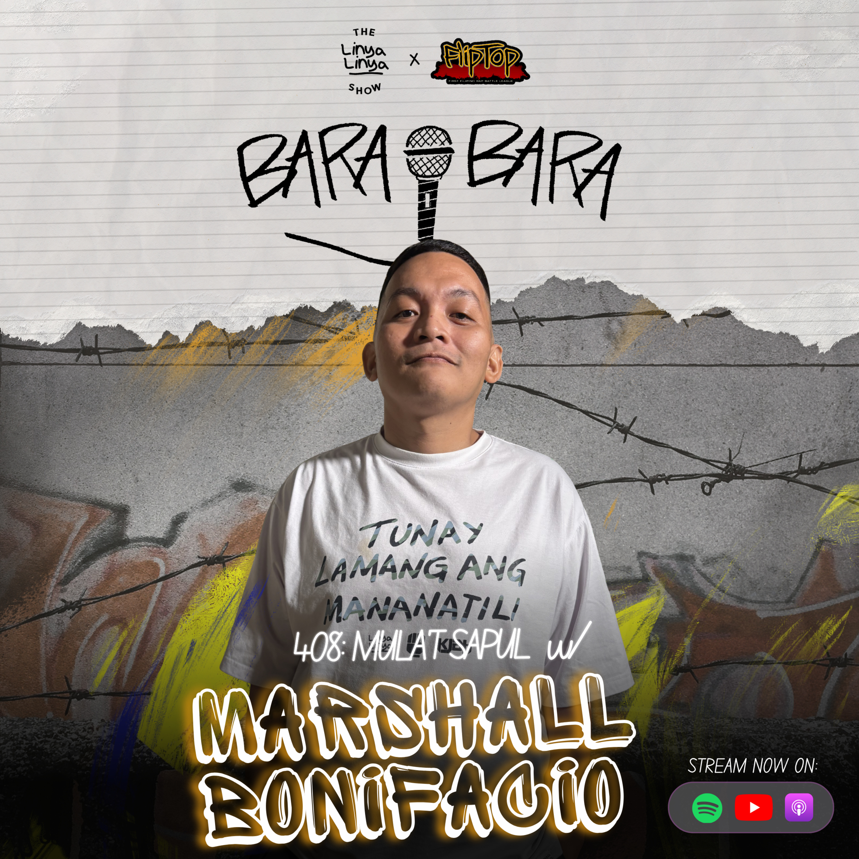 408: Bara-Bara - Mula't Sapul w/ Marshall Bonifacio episode artwork