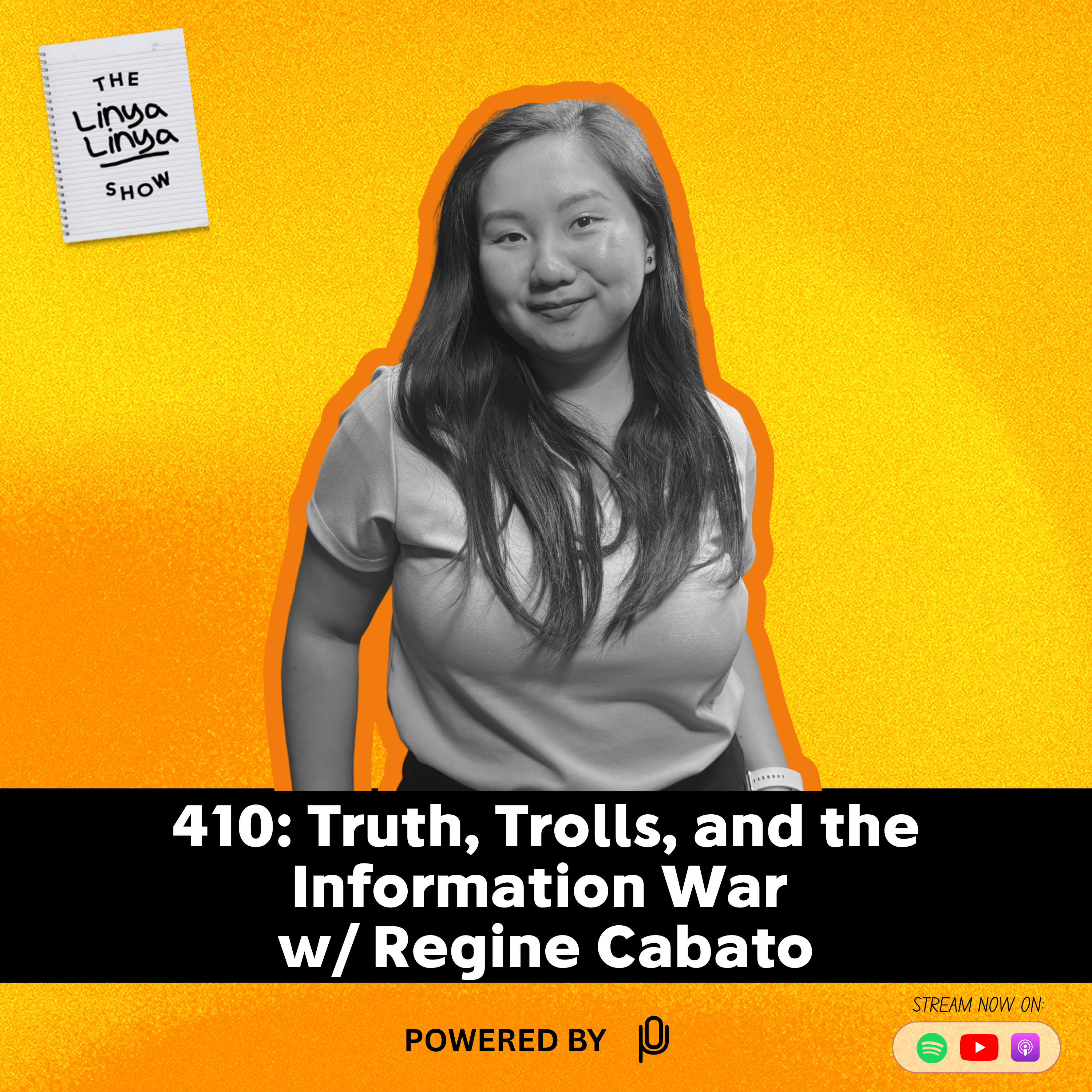 410: Truth, Trolls, and the Information War w/ Regine Cabato episode artwork