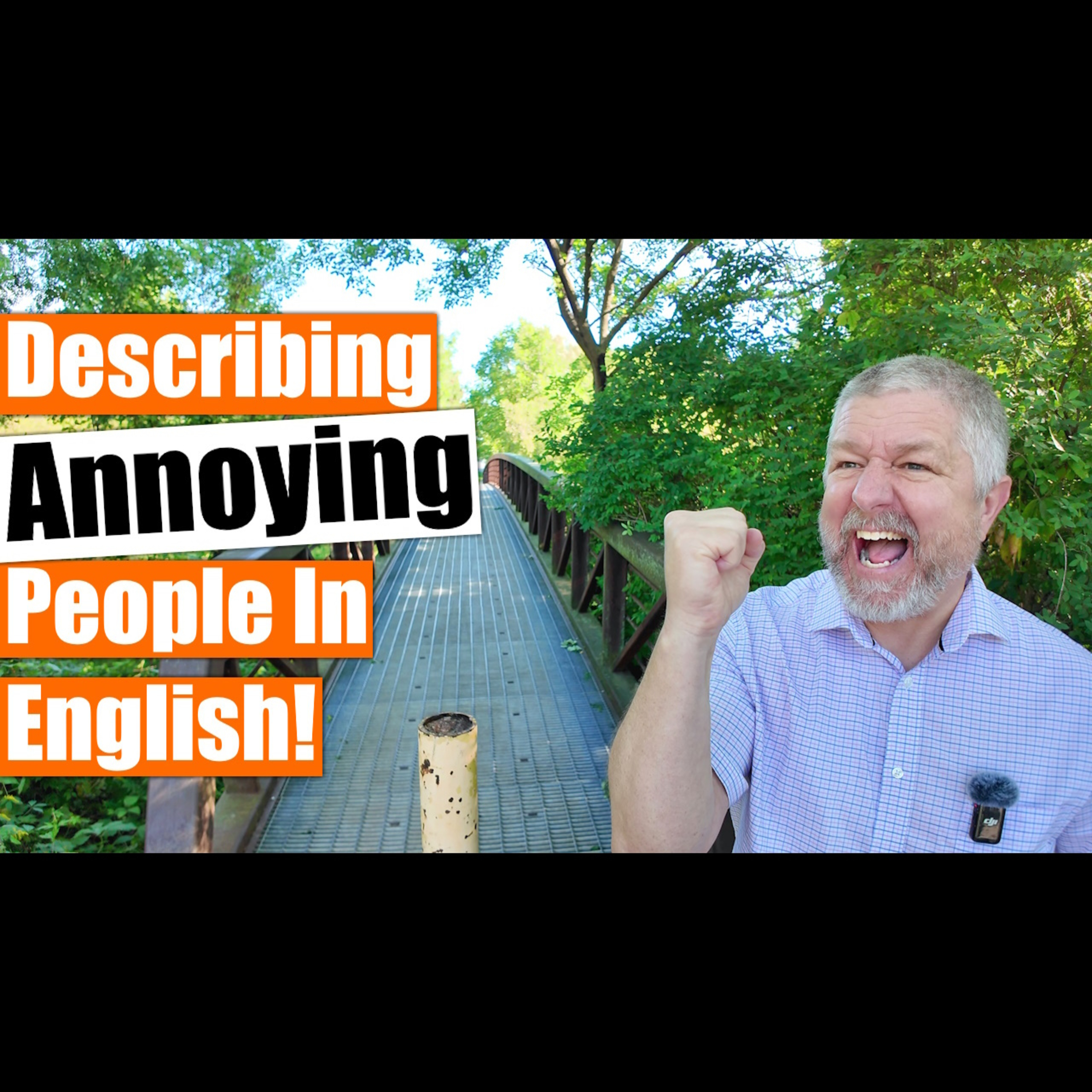 How to Talk about Annoying People in English