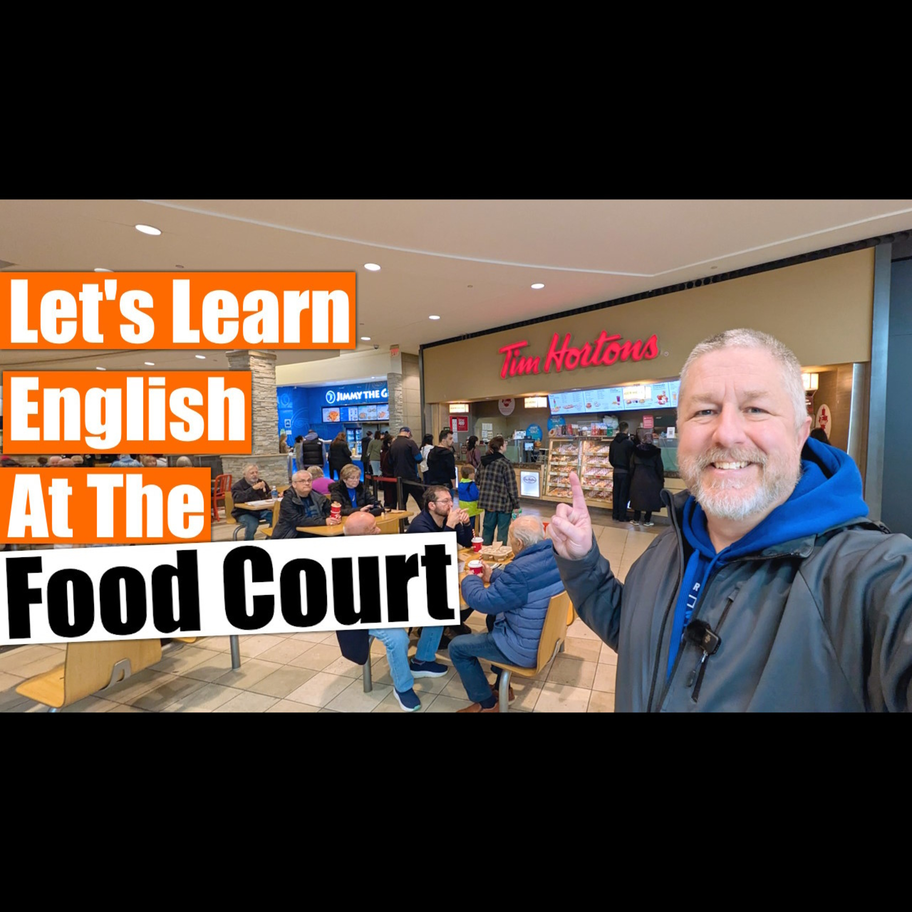 Let's Learn English at the Food Court! 🥐🍪🍩