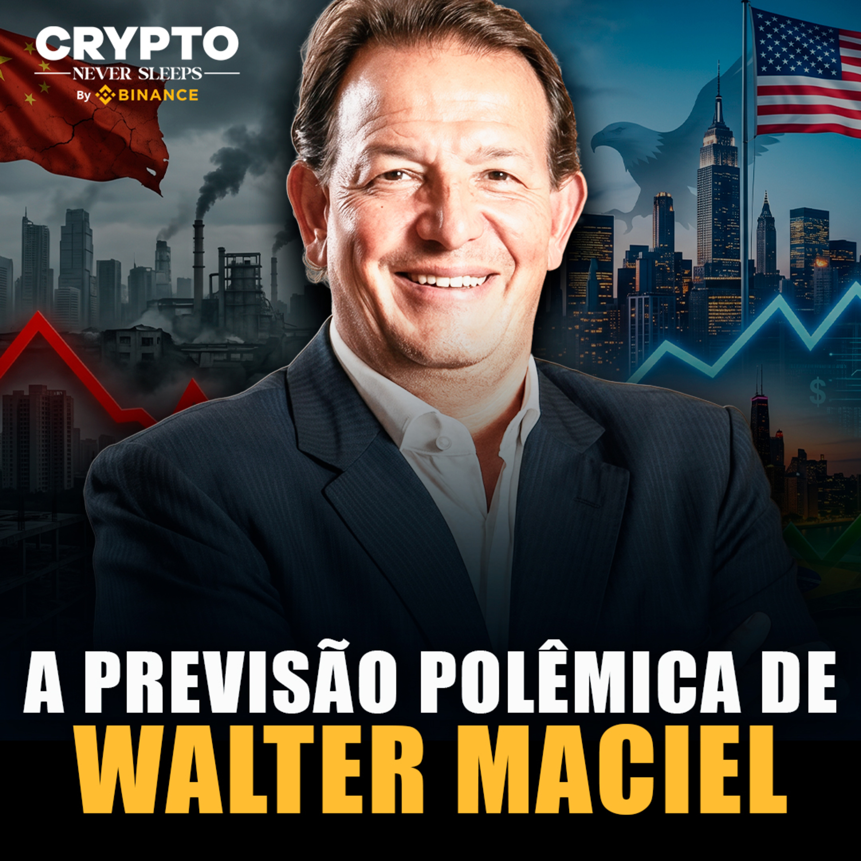 #51 | CHINA EM CRISE, A VOLTA DA HEGEMONIA AMERICANA E A OPORTUNIDADE BRASILEIRA episode artwork