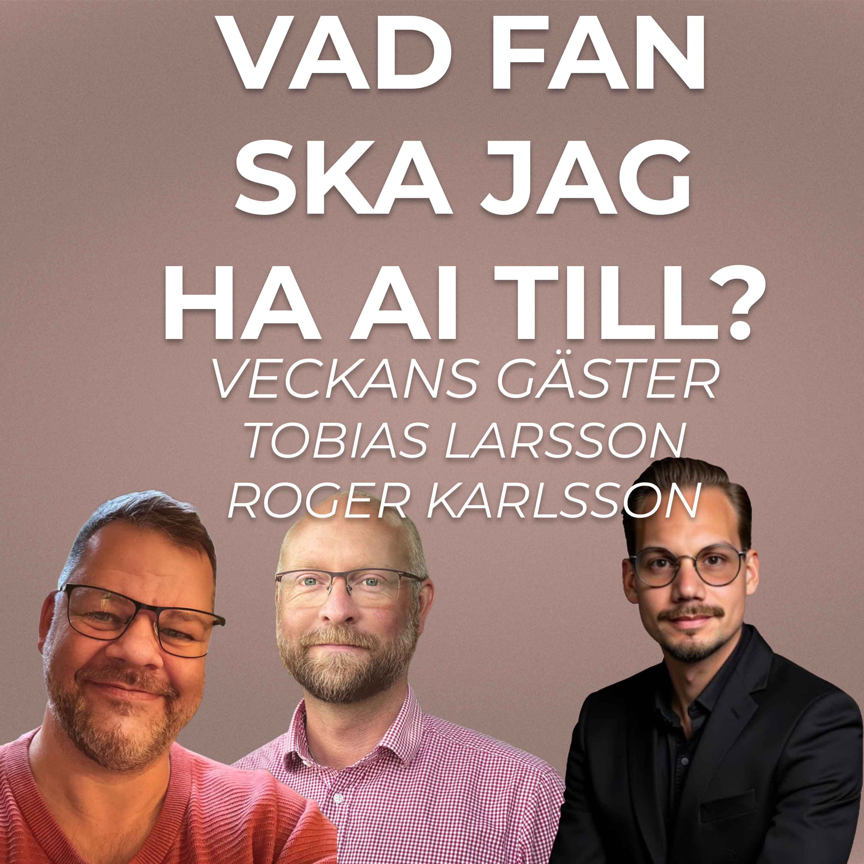 Vad fan ska jag ha AI till?