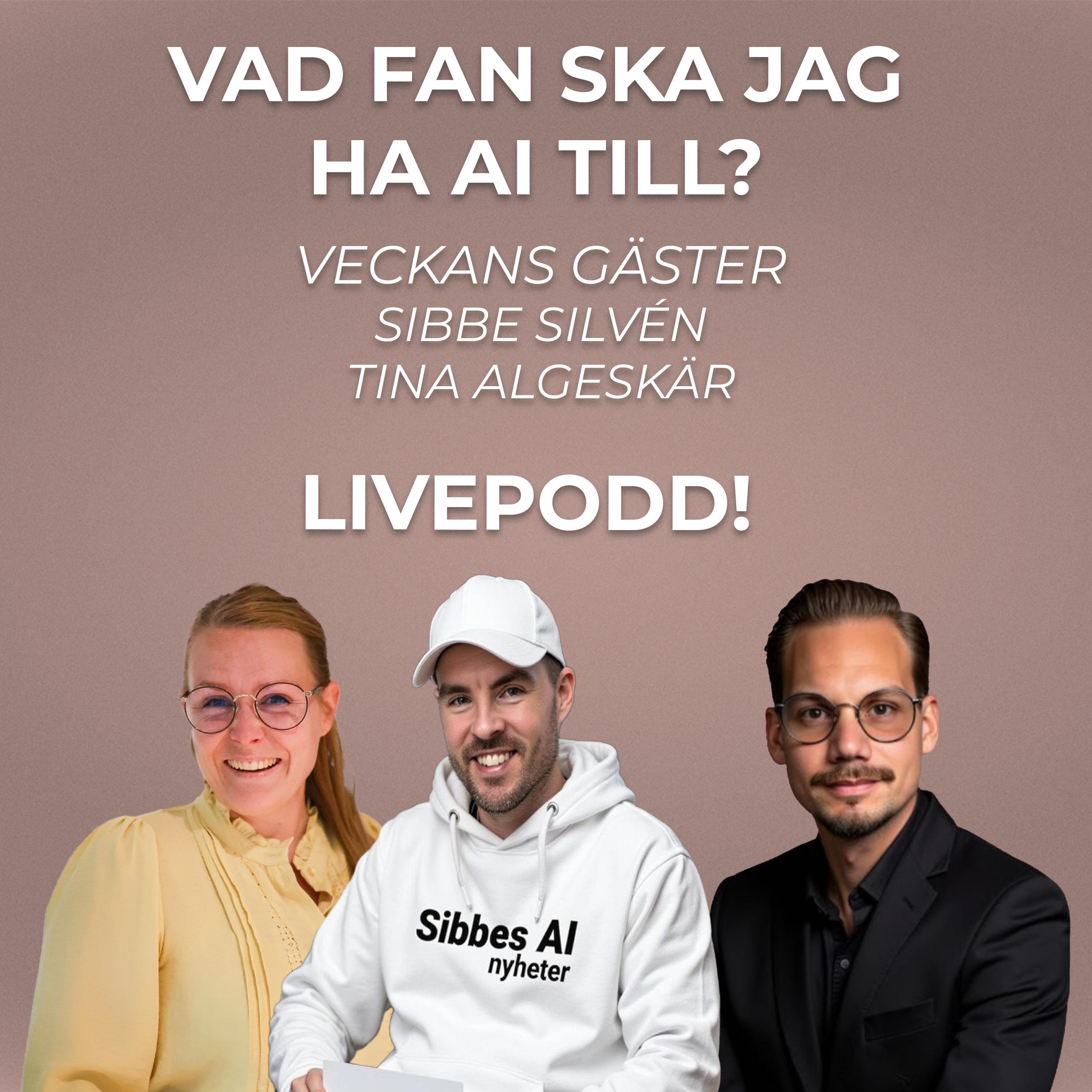 Bonusavsnitt - Livepodd I Jönköping med Sibbe & Tina episode artwork