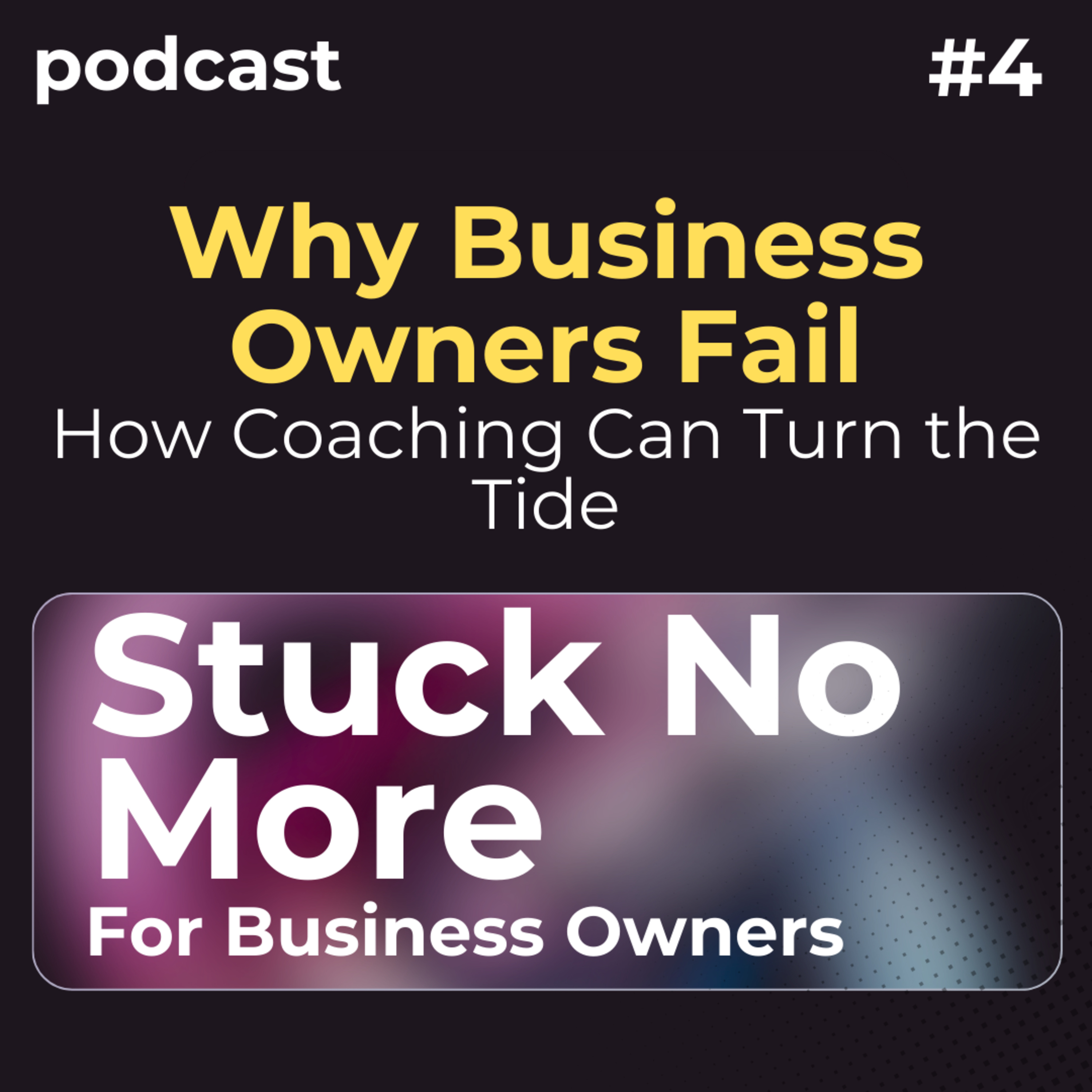 Why Business Owners Fail—and How Coaching Can Turn the Tide episode artwork