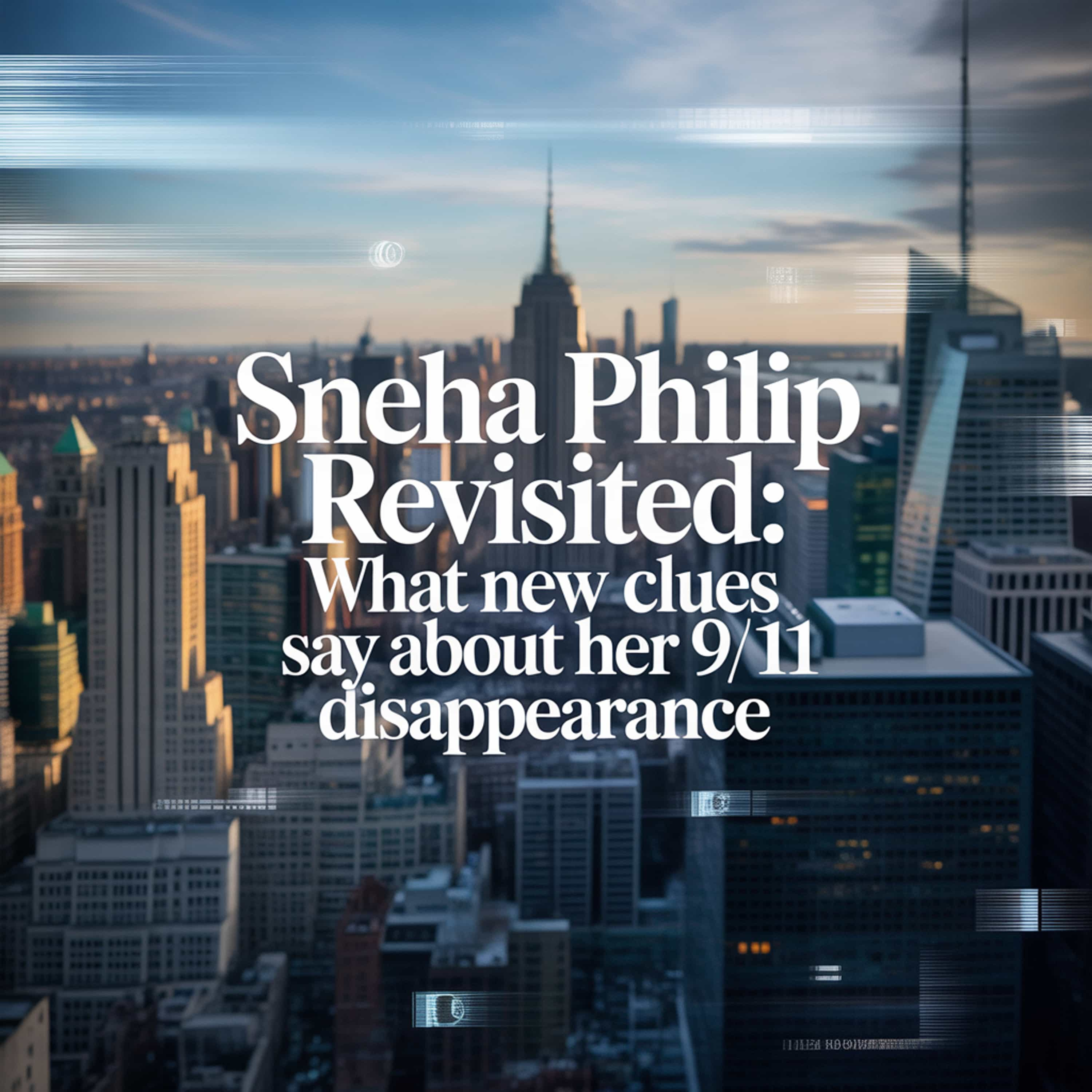 Sneha Philip Revisited: What New Clues Say About Her 9/11 Disappearance (E79) episode artwork