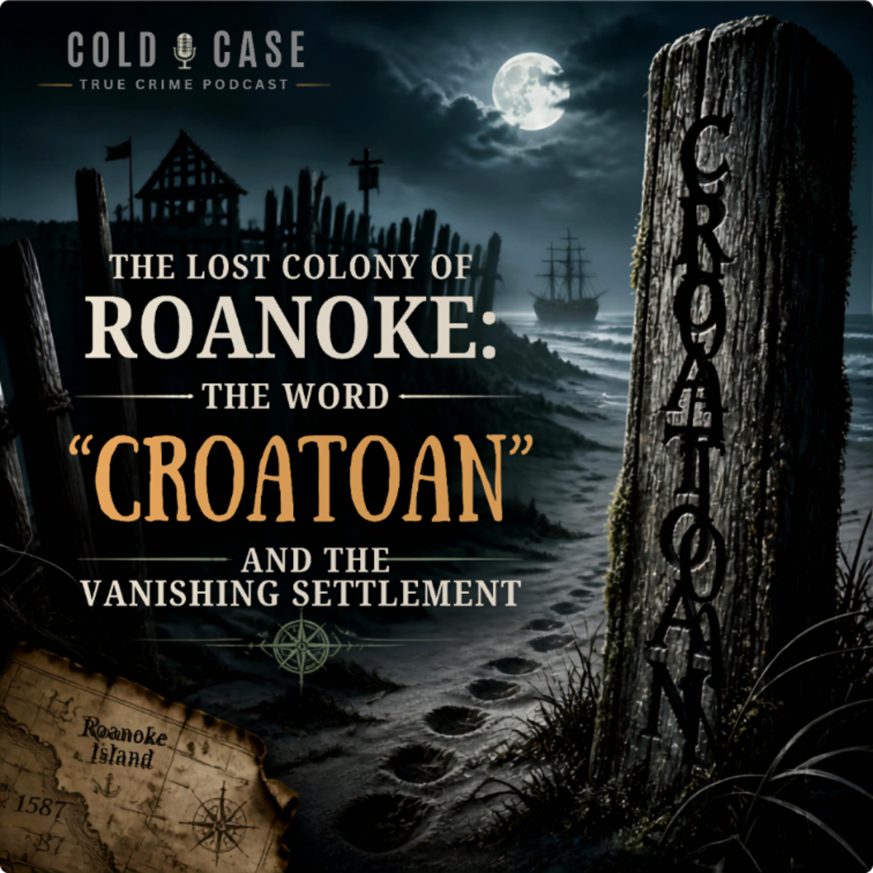 The Lost Colony of Roanoke: The Word “Croatoan” and the Vanishing Settlement (E202) episode artwork