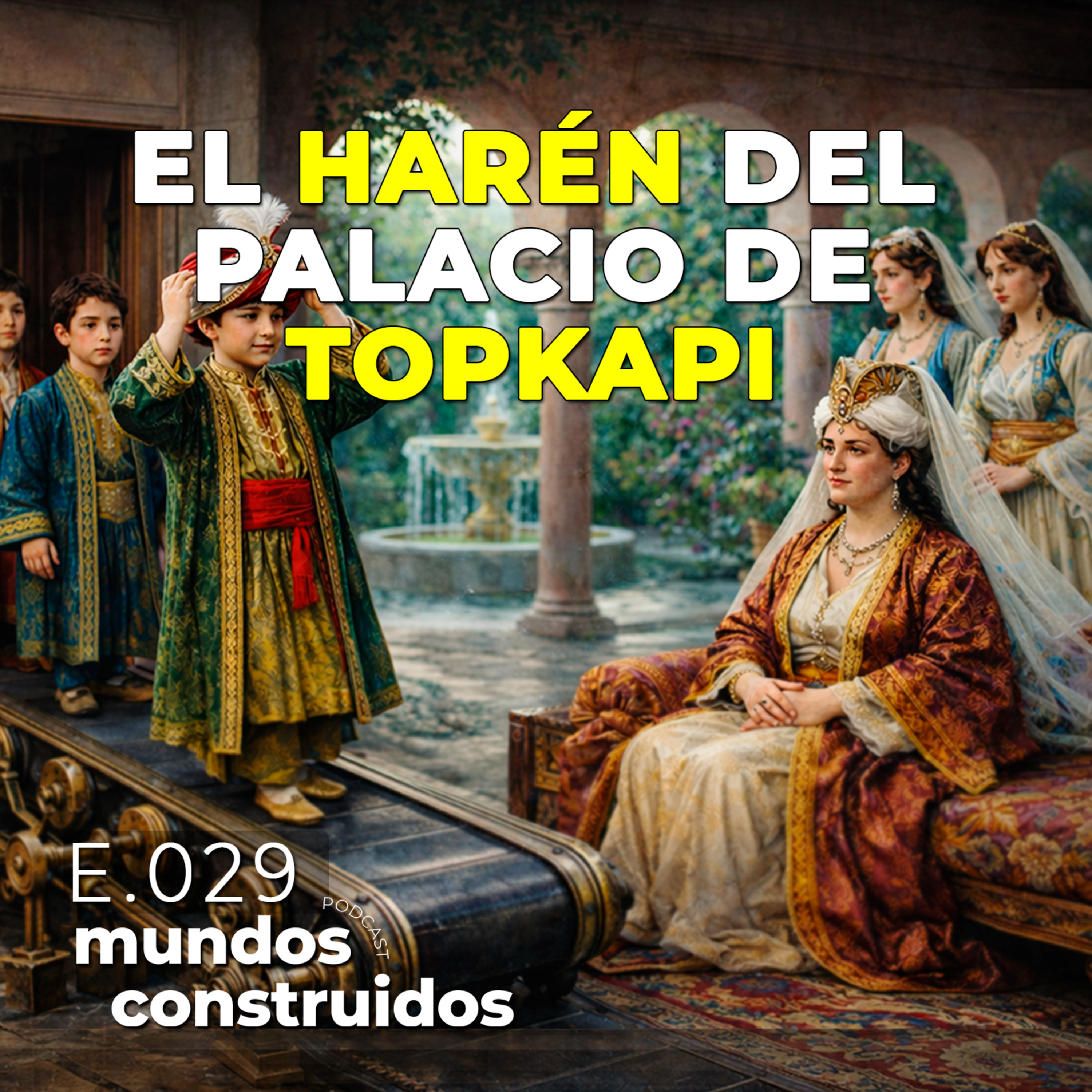 Portada de Mundos Construidos Podcast