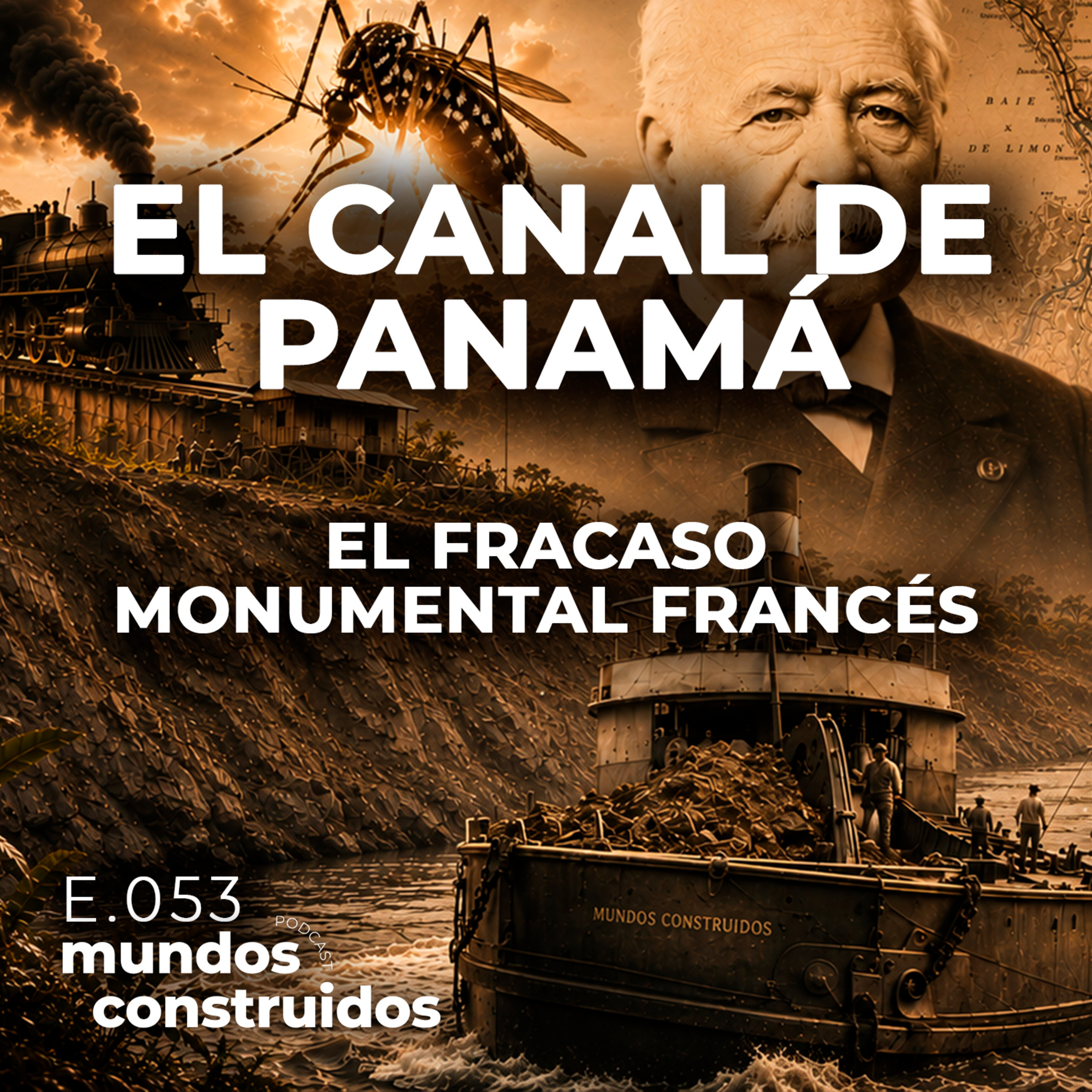 Portada de Mundos Construidos Podcast