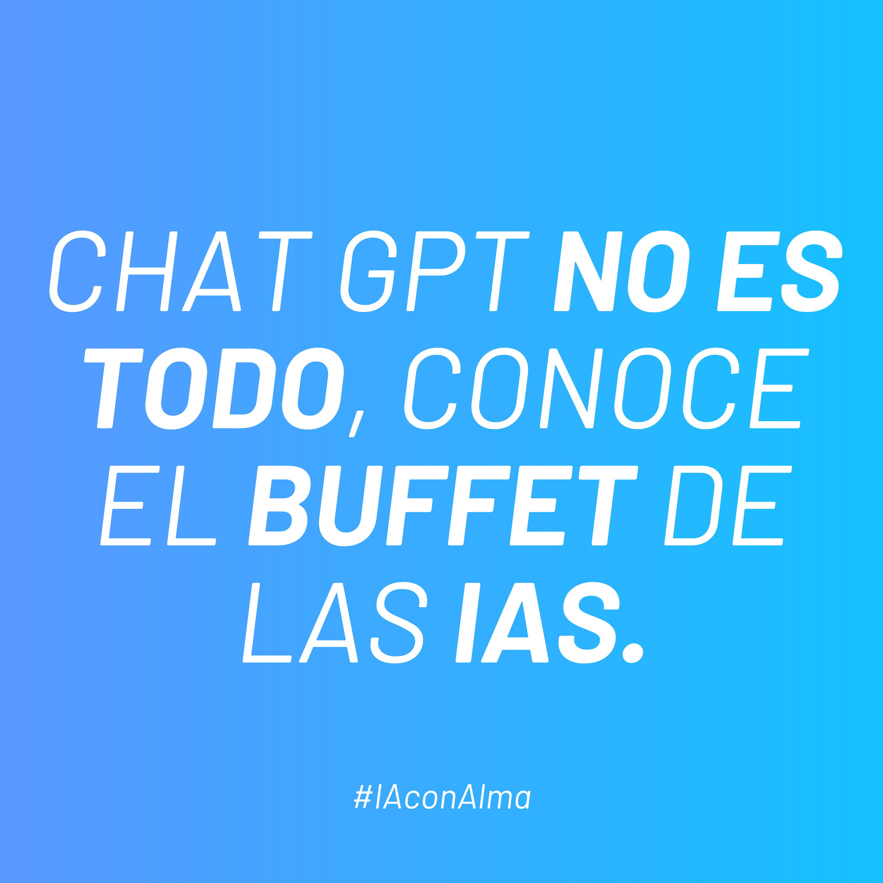 Episodio 7 | Chat GPT no es todo, conoce el buffet de las IAs episode artwork