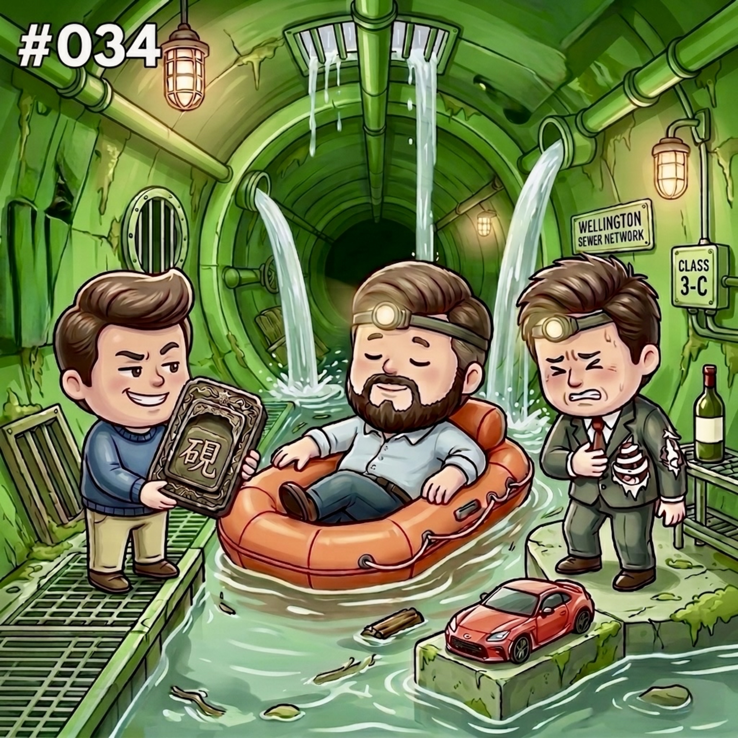 #034 あらためて近況報告、災害と失神と硯 episode artwork