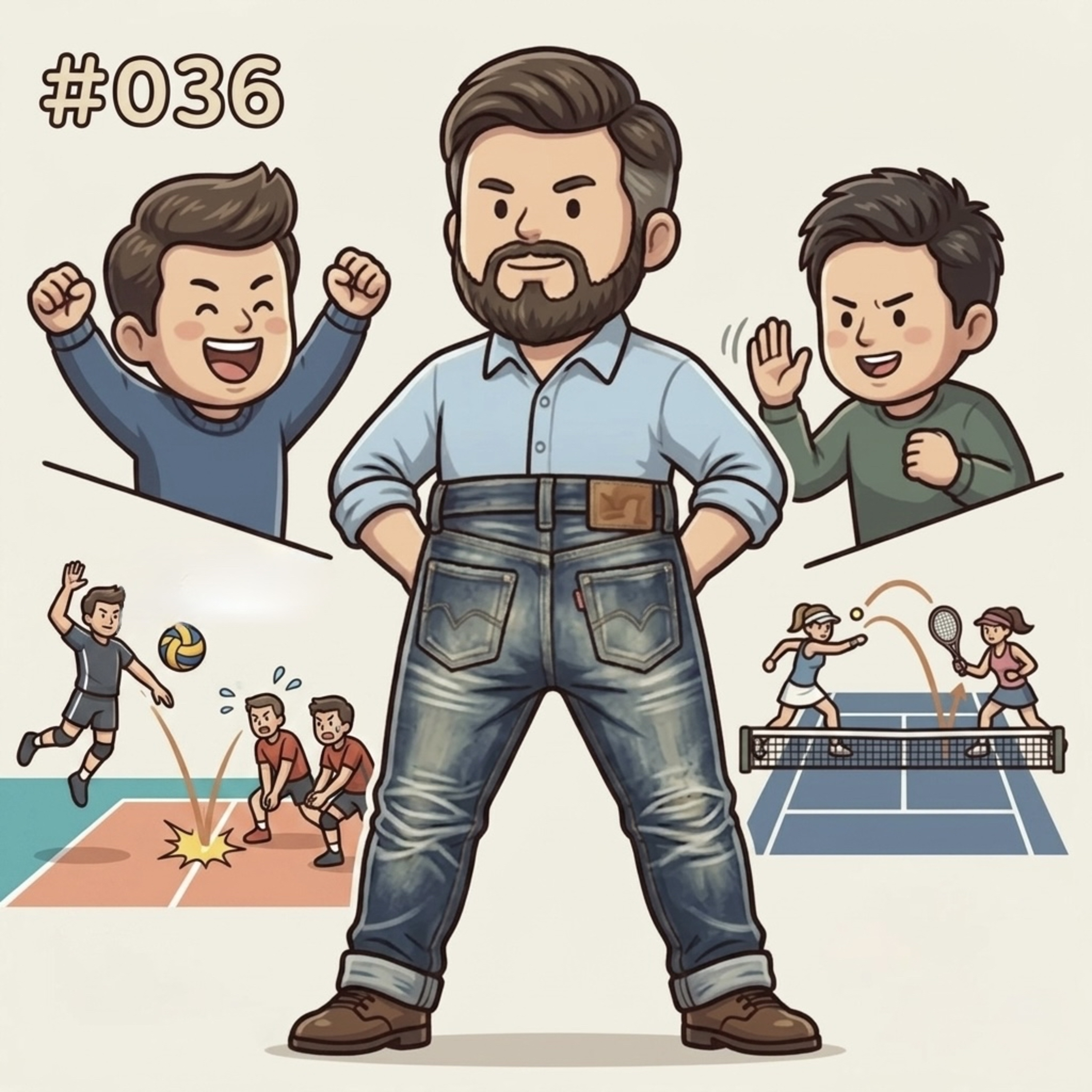#036 スポーツの平等、ジーンズのエイジング episode artwork