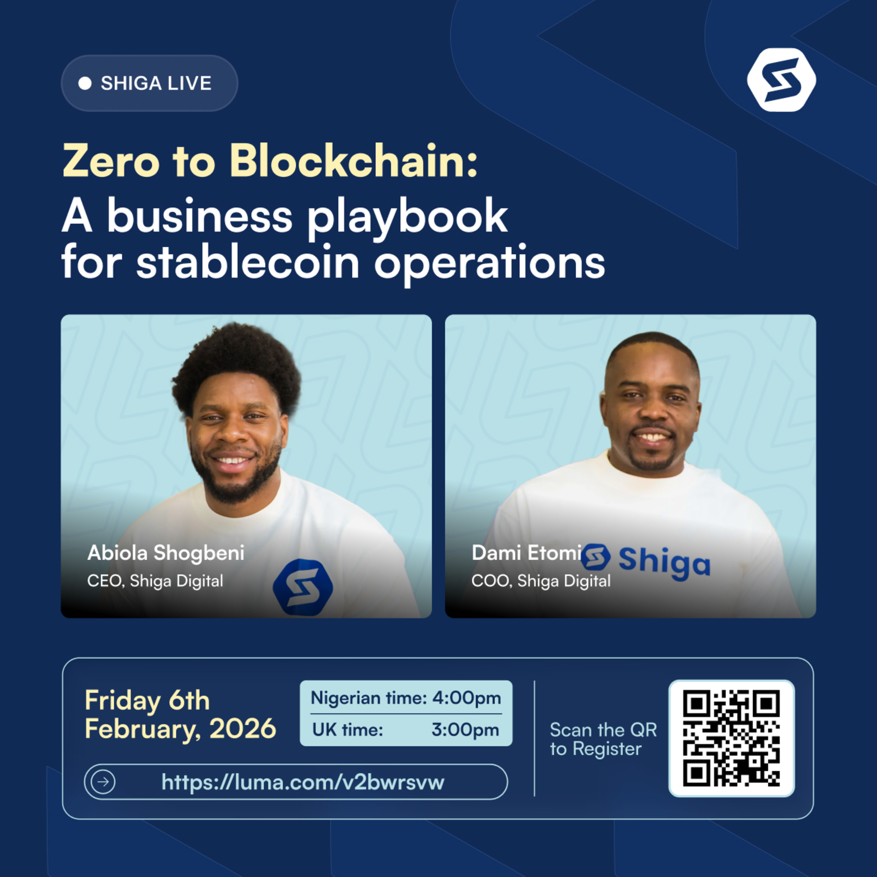 Zero to Blockchain: A Business Playbook for Stablecoin Operations with Abiola Shogbeni and Dami Etomi episode artwork