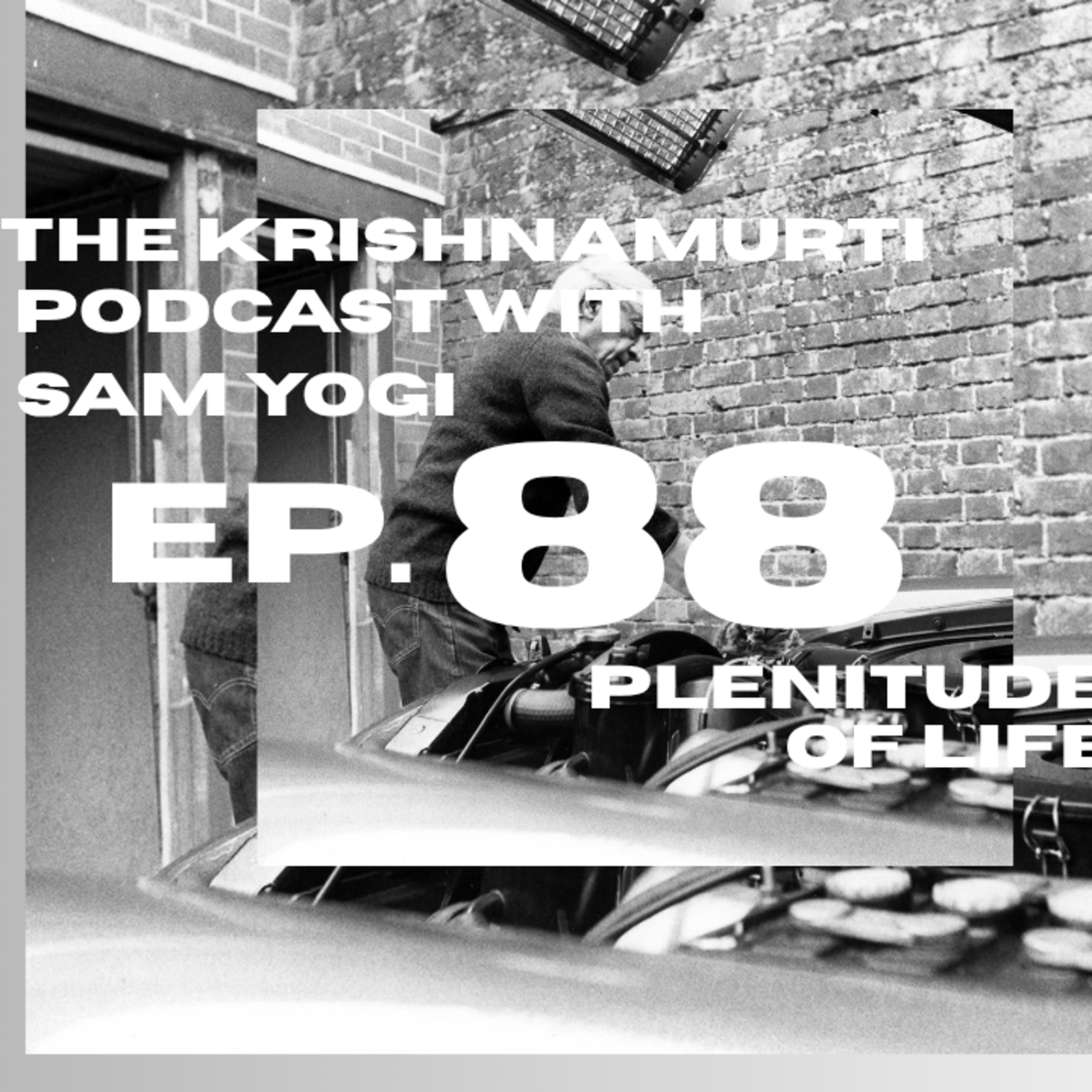 Episode 88 - The Krishnamurti Podcast with Sam Yogi | Plenitude of Life - October 23, 2025 episode artwork
