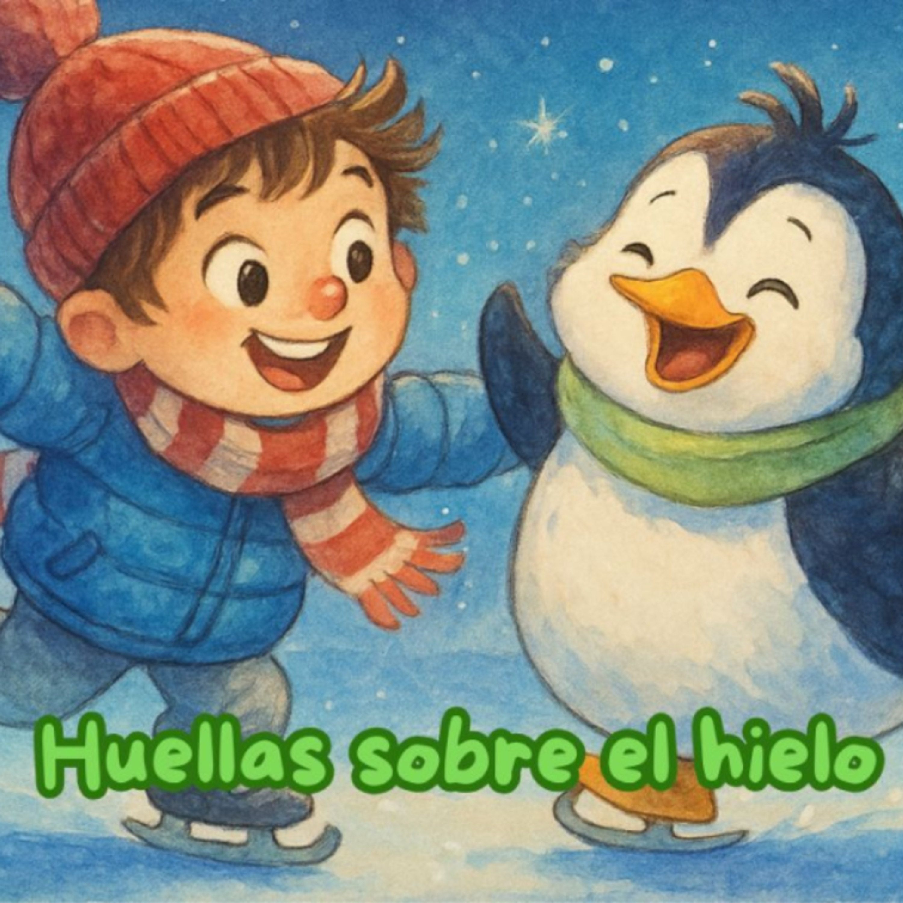 Huellas sobre el hielo | Cuentos infantiles (amistad, valentía) | La Linterna Mágica Huellas sobre el hielo | Cuentos infantiles (amistad, valentía) | La Linterna Mágica