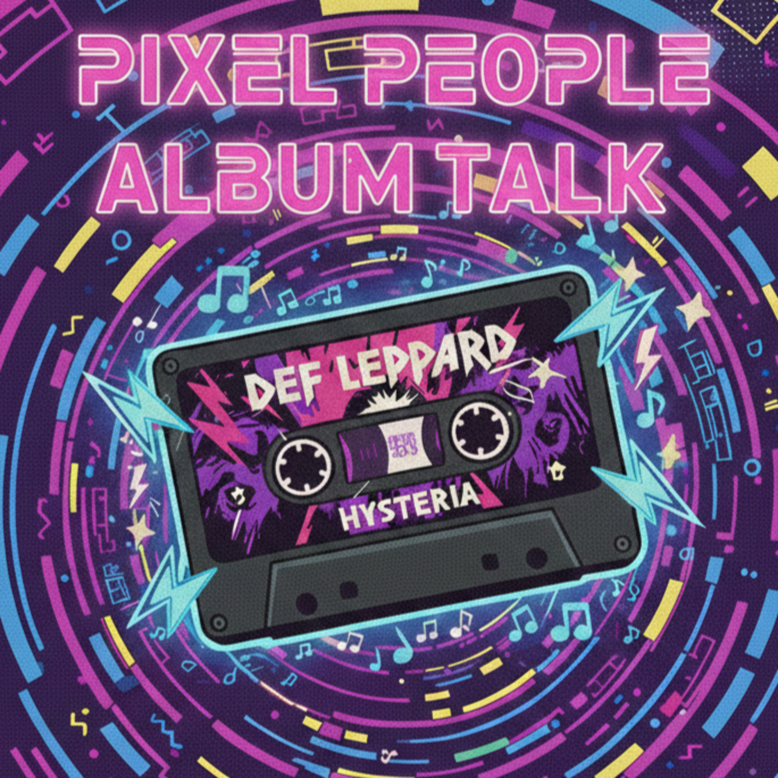 Episode 21: Pixel People Album Talk: Def Leppard Hysteria episode artwork