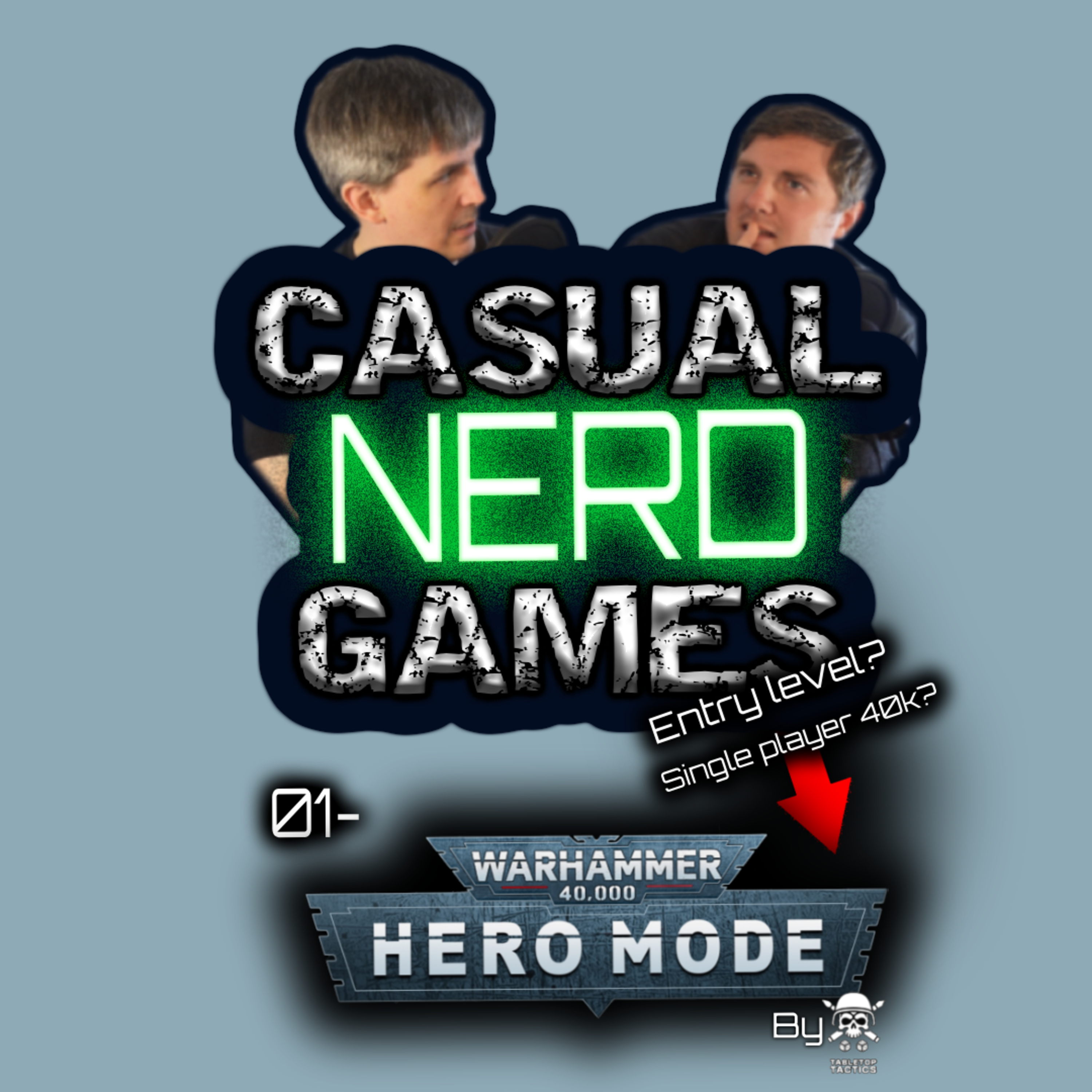 Warhammer40k Hero Mode - Casual Nerd Games - Review Podcast episode artwork