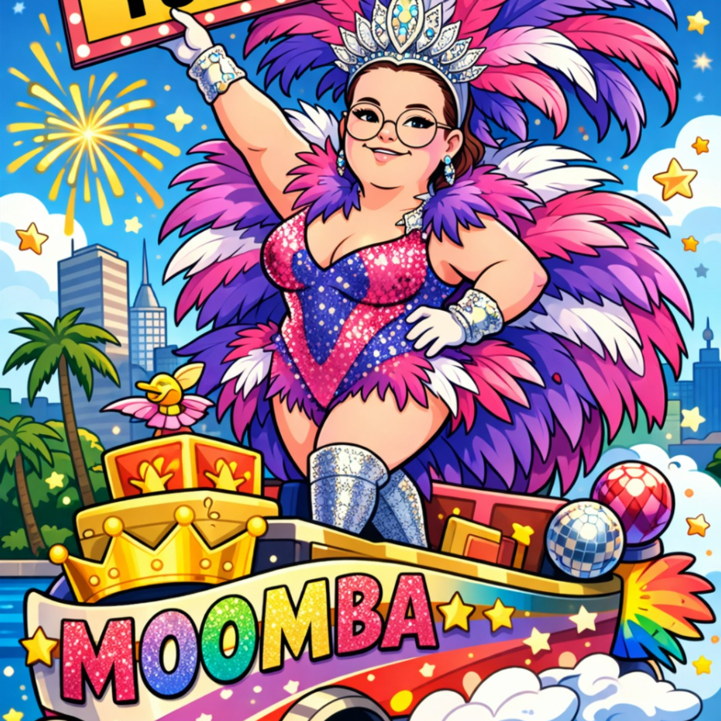 Fun and frivolity... Also Elainor is going to MOOMBA! episode artwork
