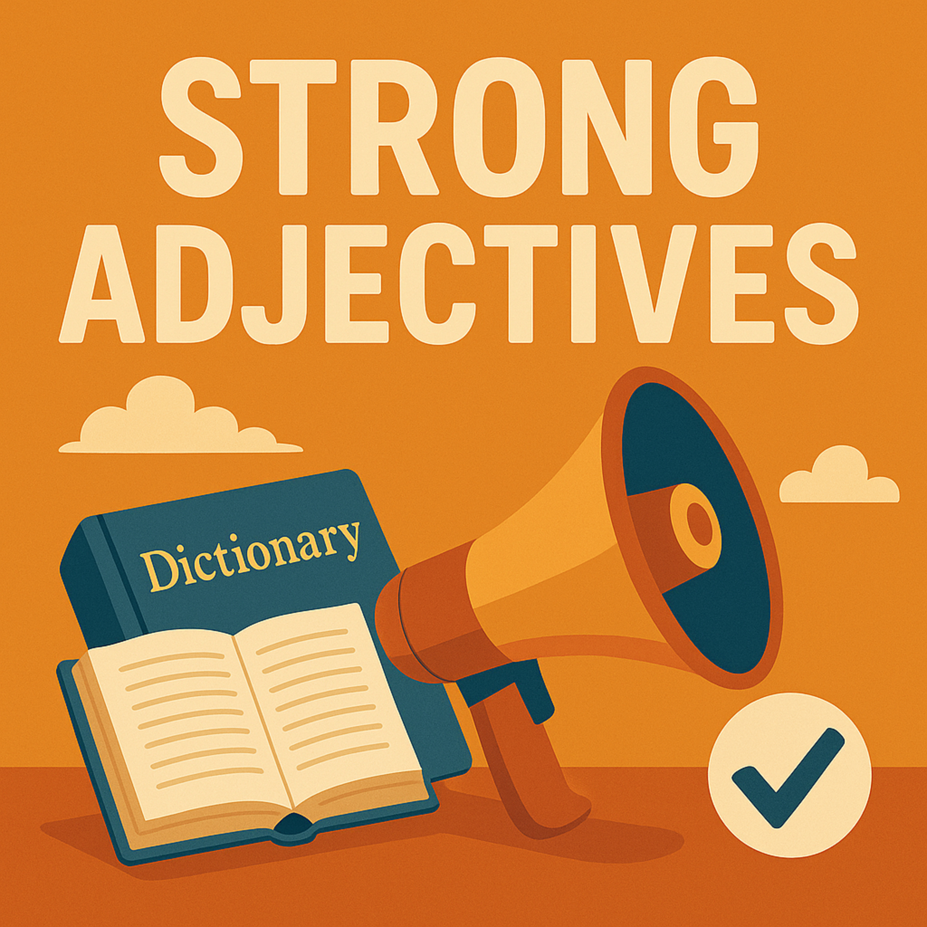 #11 Strong Adjectives - Mastering Vocabulary from Base to Powerful episode artwork