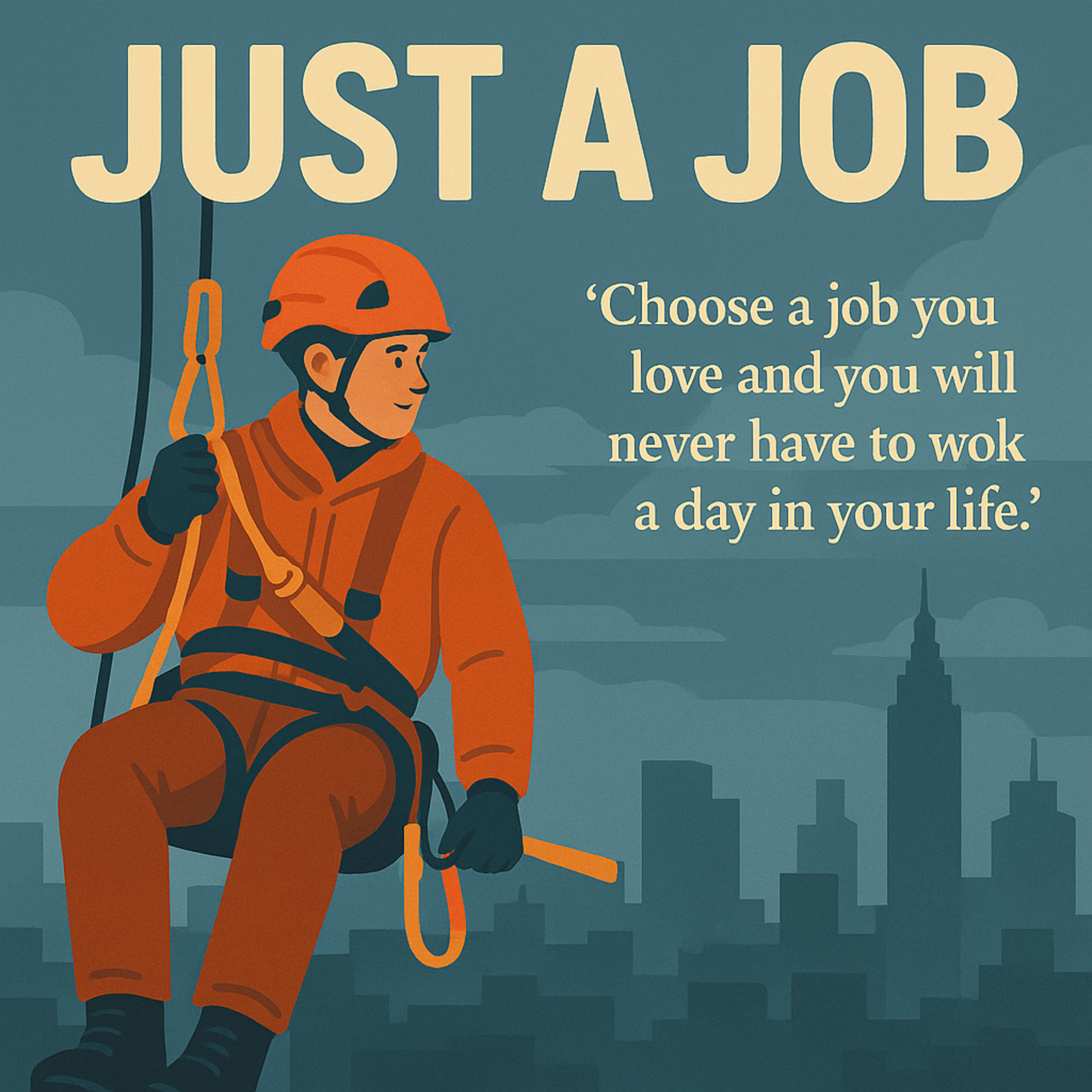 #29 Just A Job - Choose A Job You Love And You Will Never Have To Work A Day In Your Life