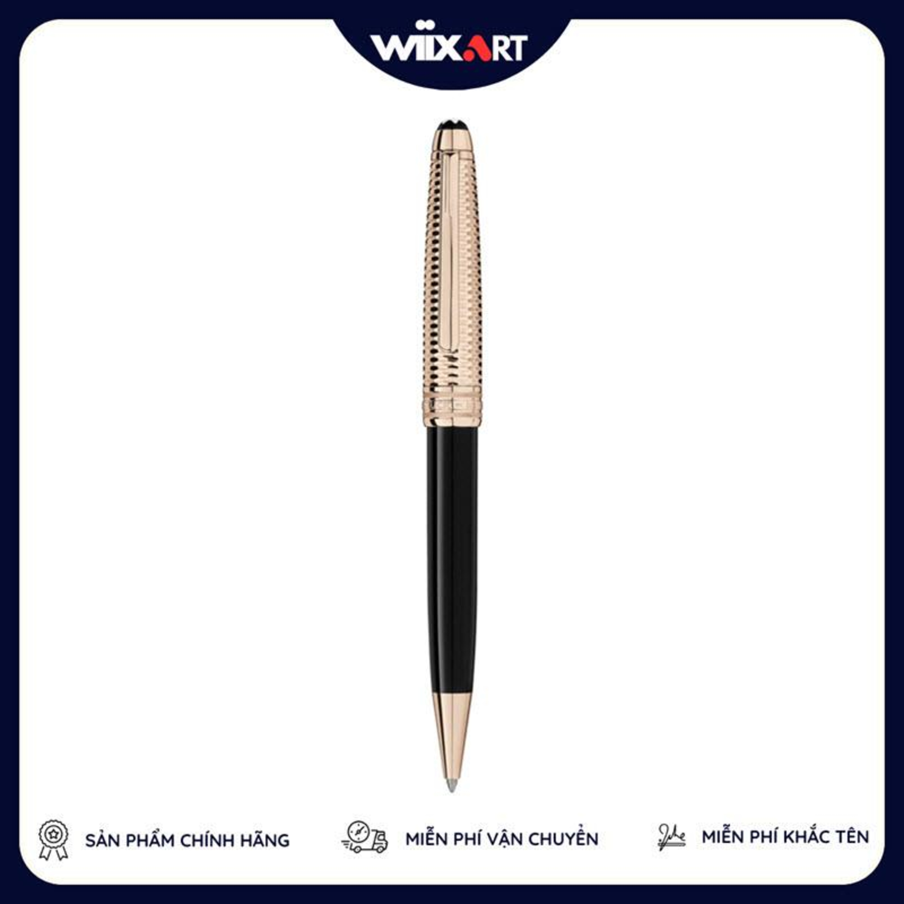 Bút bi ký tên cao cấp Montblanc Meisterstuck Doue Geometry Classique episode artwork