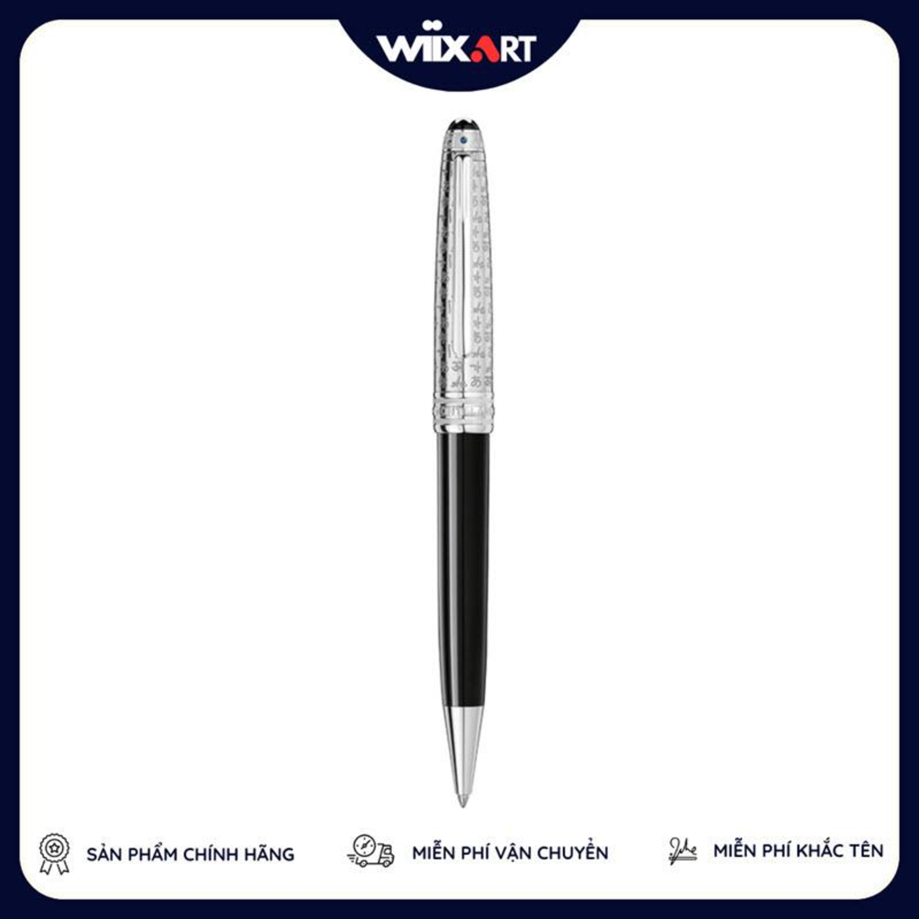 Bút bi ký tên Montblanc Solitaire Doue UNICEF Classique Platin Rollerball episode artwork