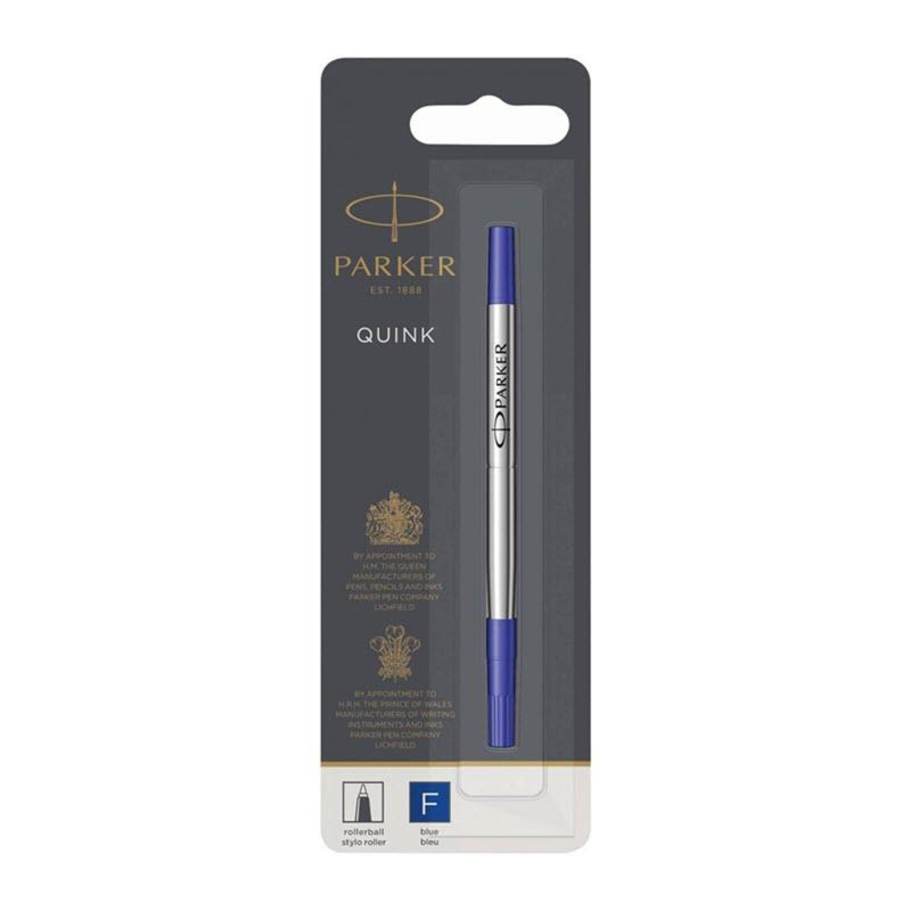 Ngòi bút dạ bi Parker Rollerball Refills mực xanh episode artwork