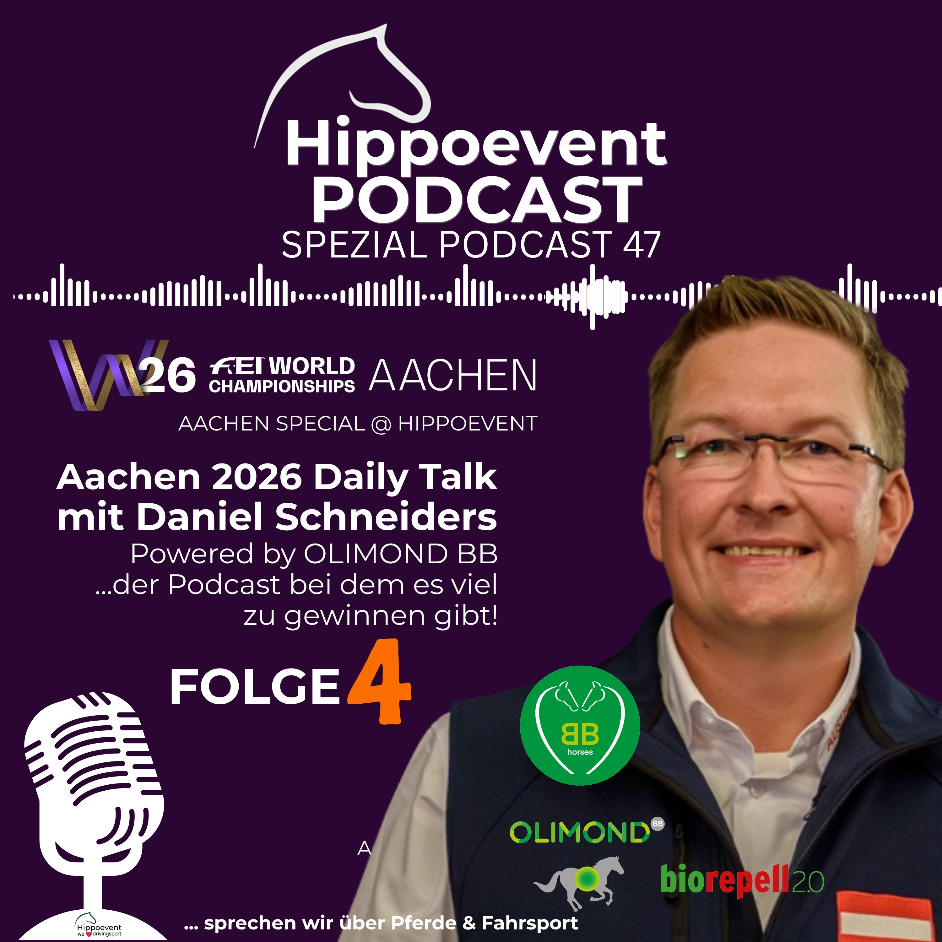 Hippoevent Spezial Podcast – WM Aachen 2026: Der Daily Talk mit Daniel Schneiders, Folge 4 episode artwork