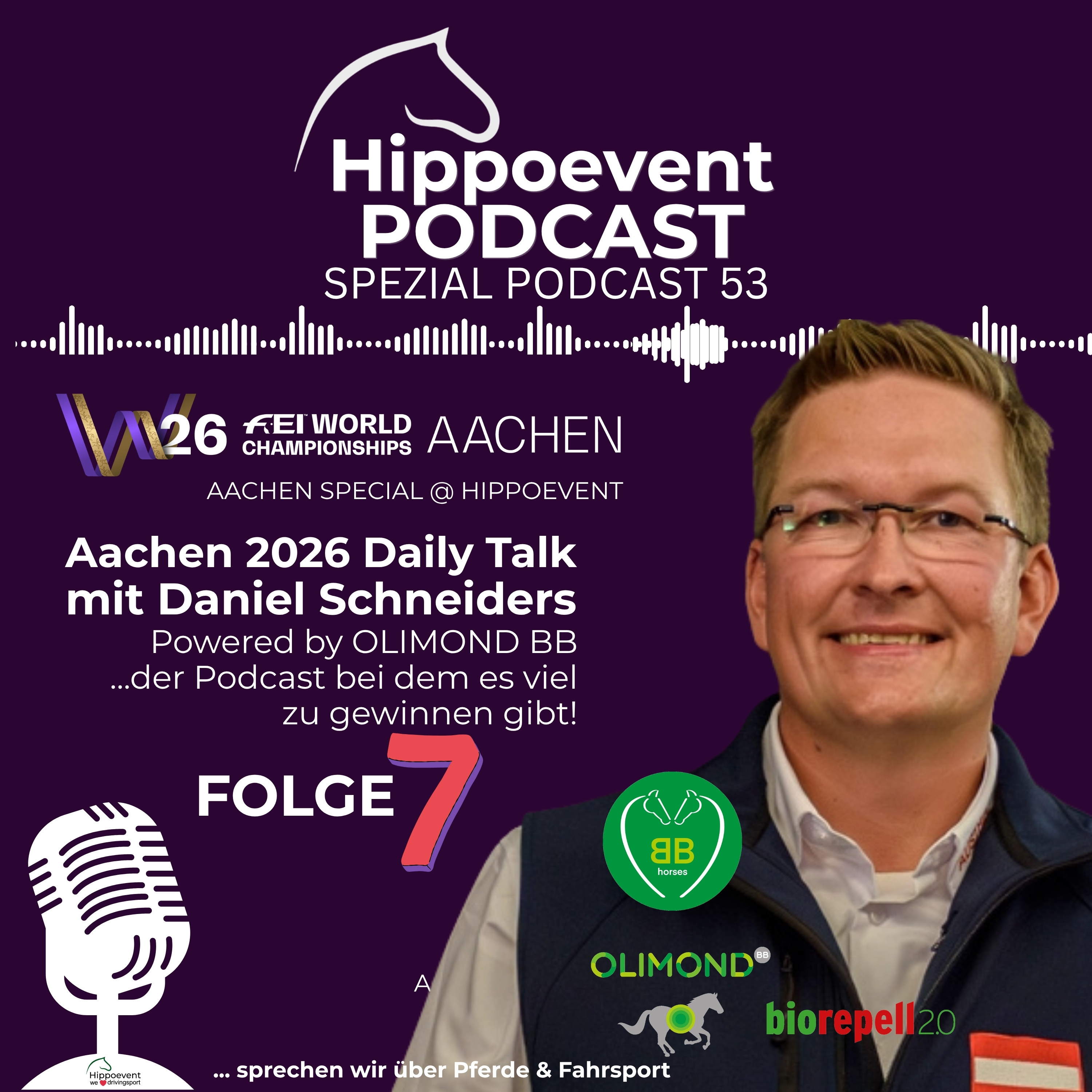 Hippoevent Spezial Podcast – WM Aachen 2026: Der Daily Talk mit Daniel Schneiders, Folge 7 episode artwork