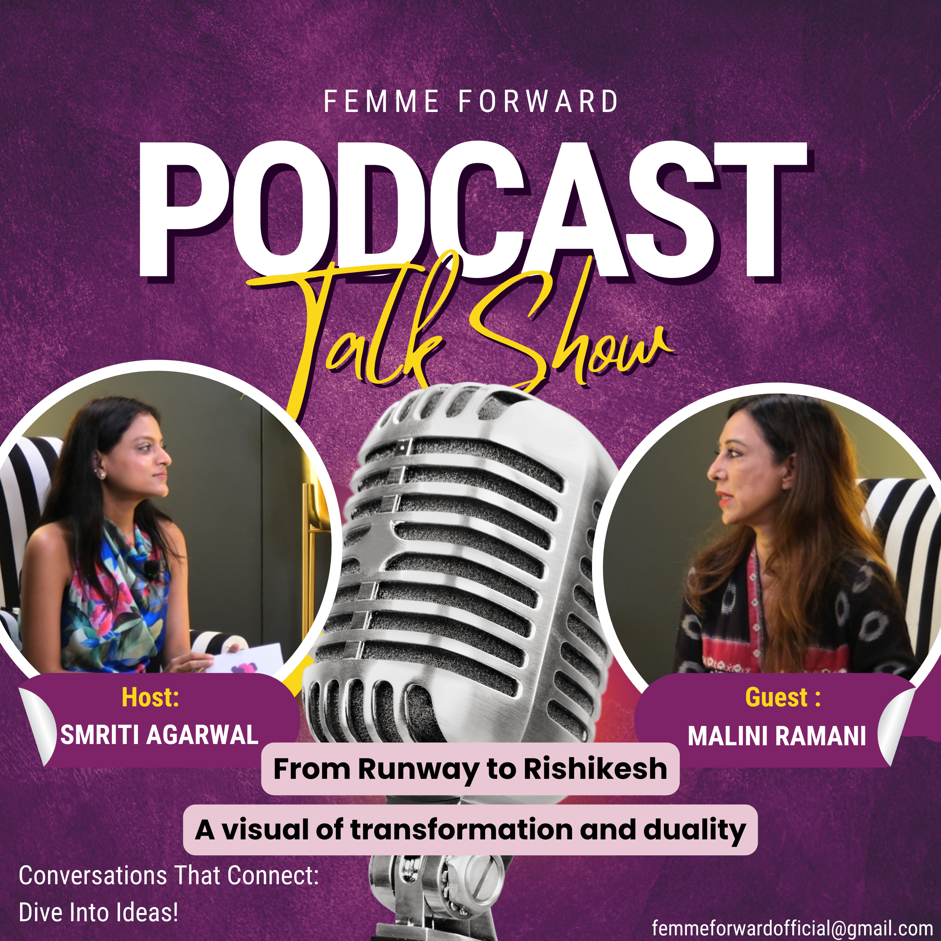 Malini Ramani: From Fashion Fame to Spiritual Awakening | The Untold Story | Femme Forward episode artwork