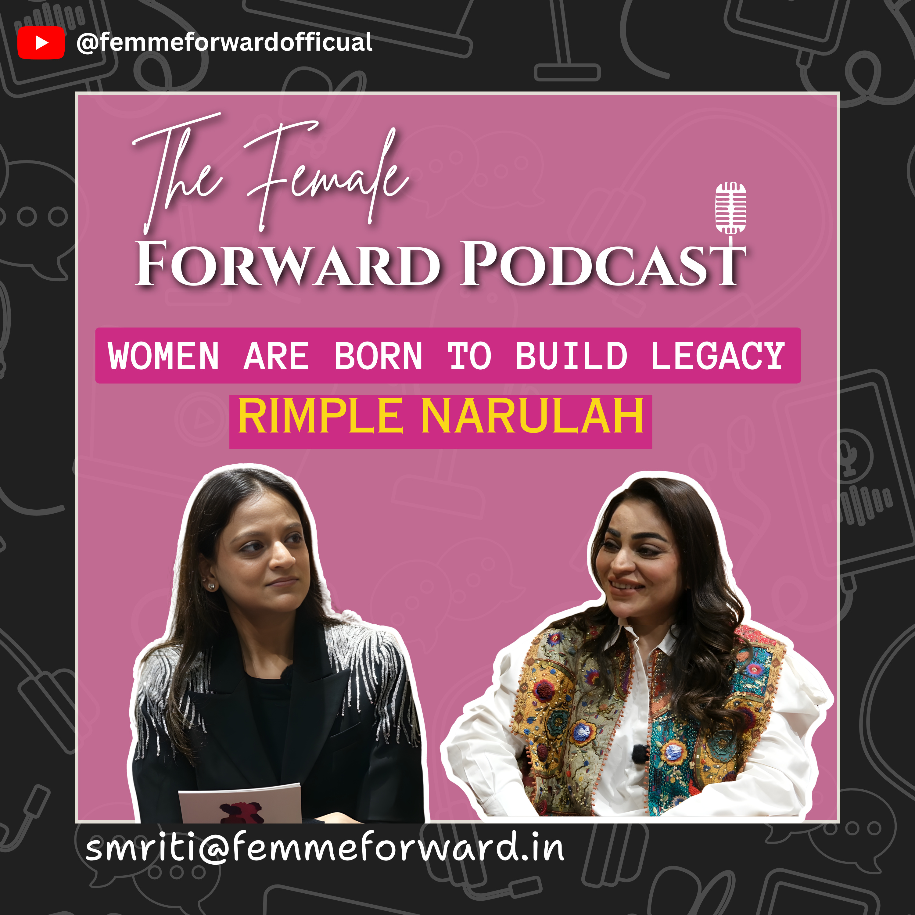 Luxury, Craft & Women Empowerment | Rimple Narulah | Femme Forward Podcast episode artwork