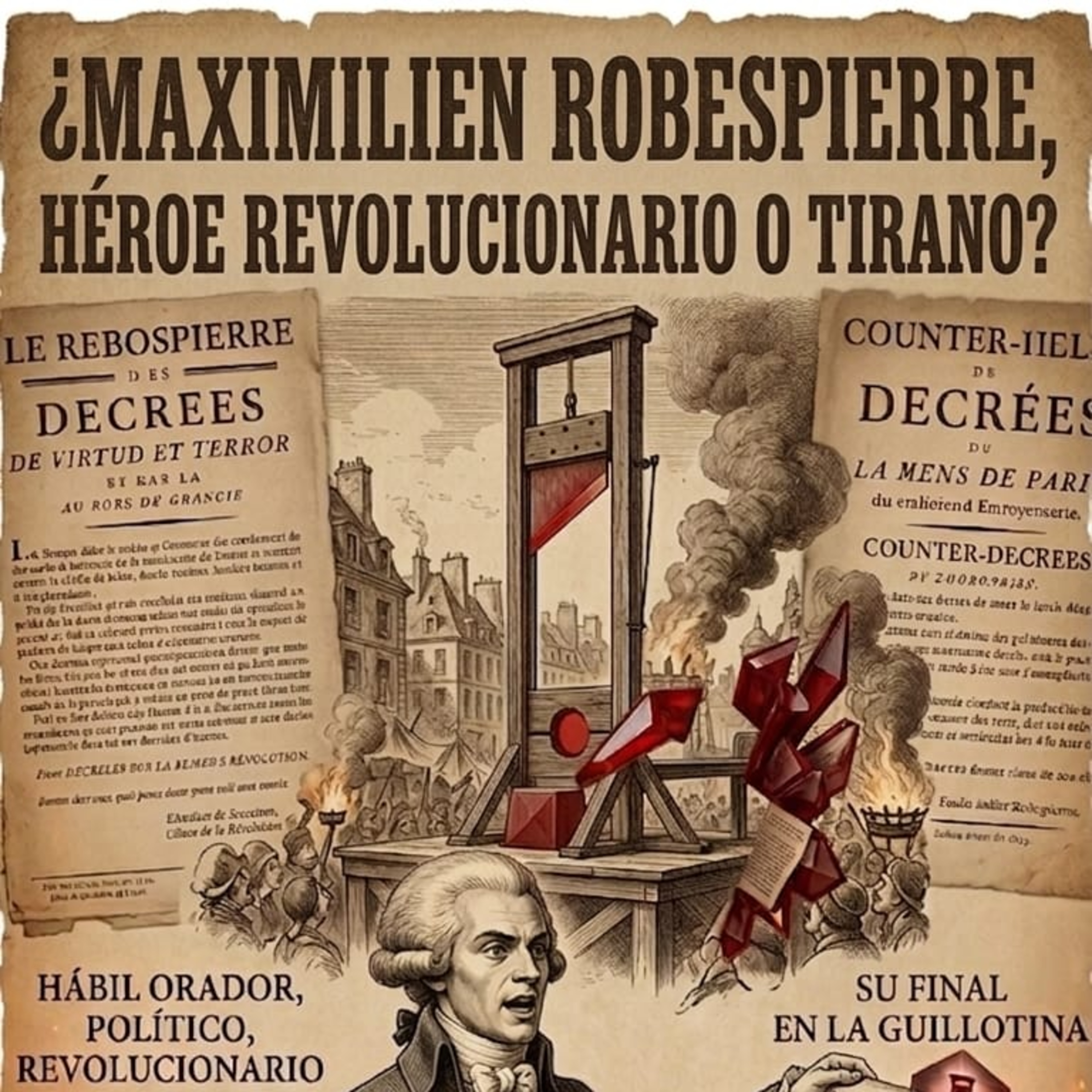 Maximilien Robespierre: ¿Héroe revolucionario o tirano?