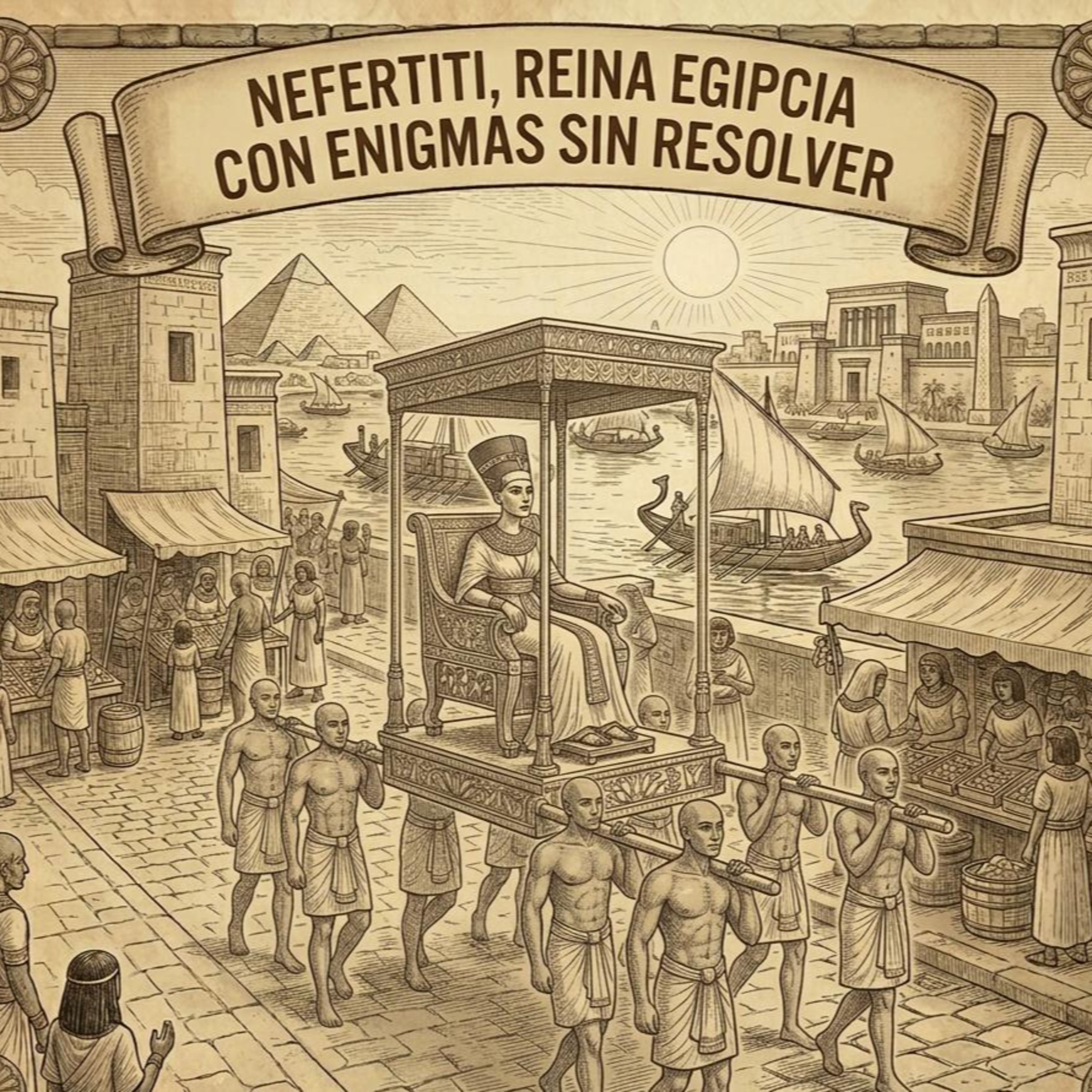 006 Nefertiti: Reina egipcia con enigmas sin resolver