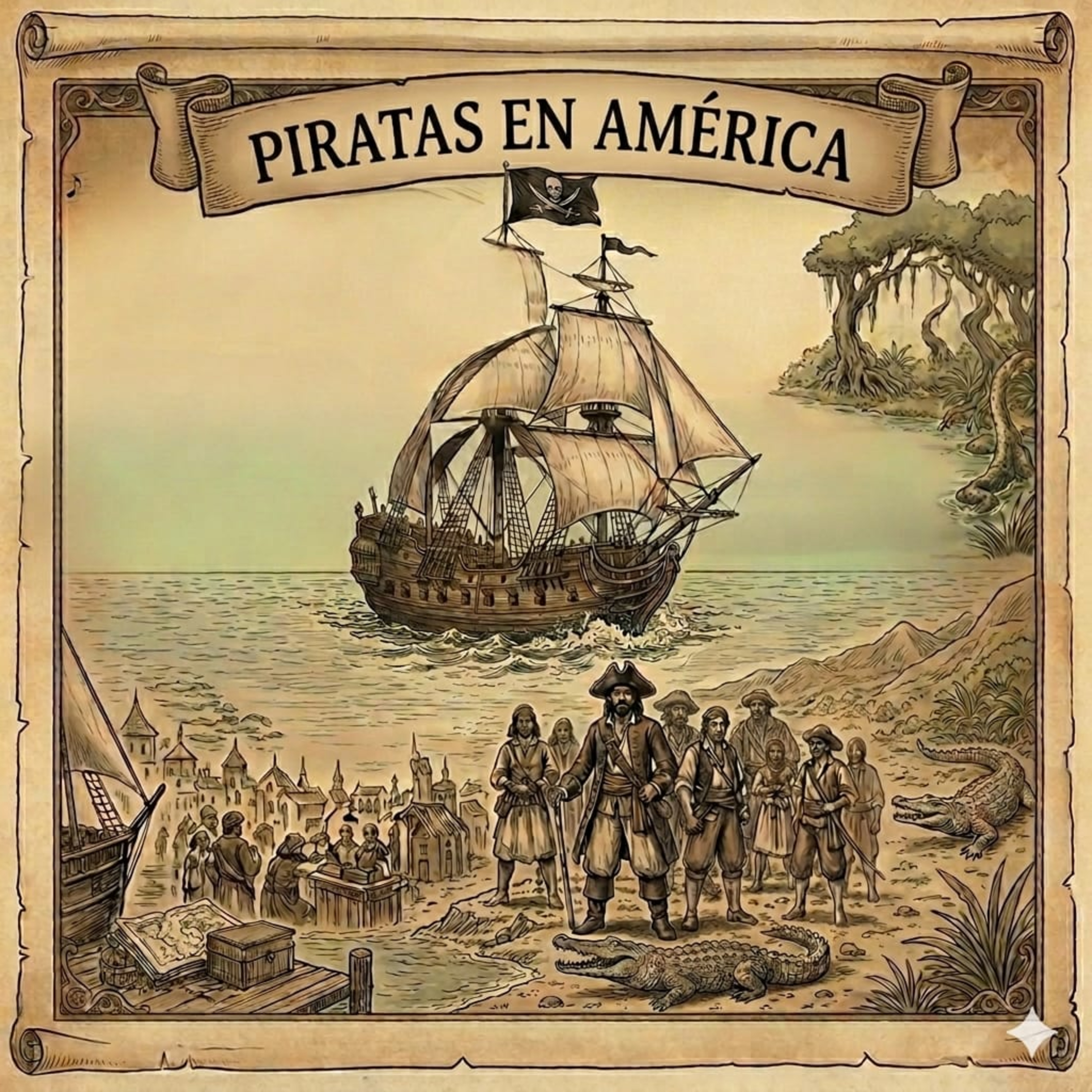 010 Piratas en América, los Hermanos de la Costa