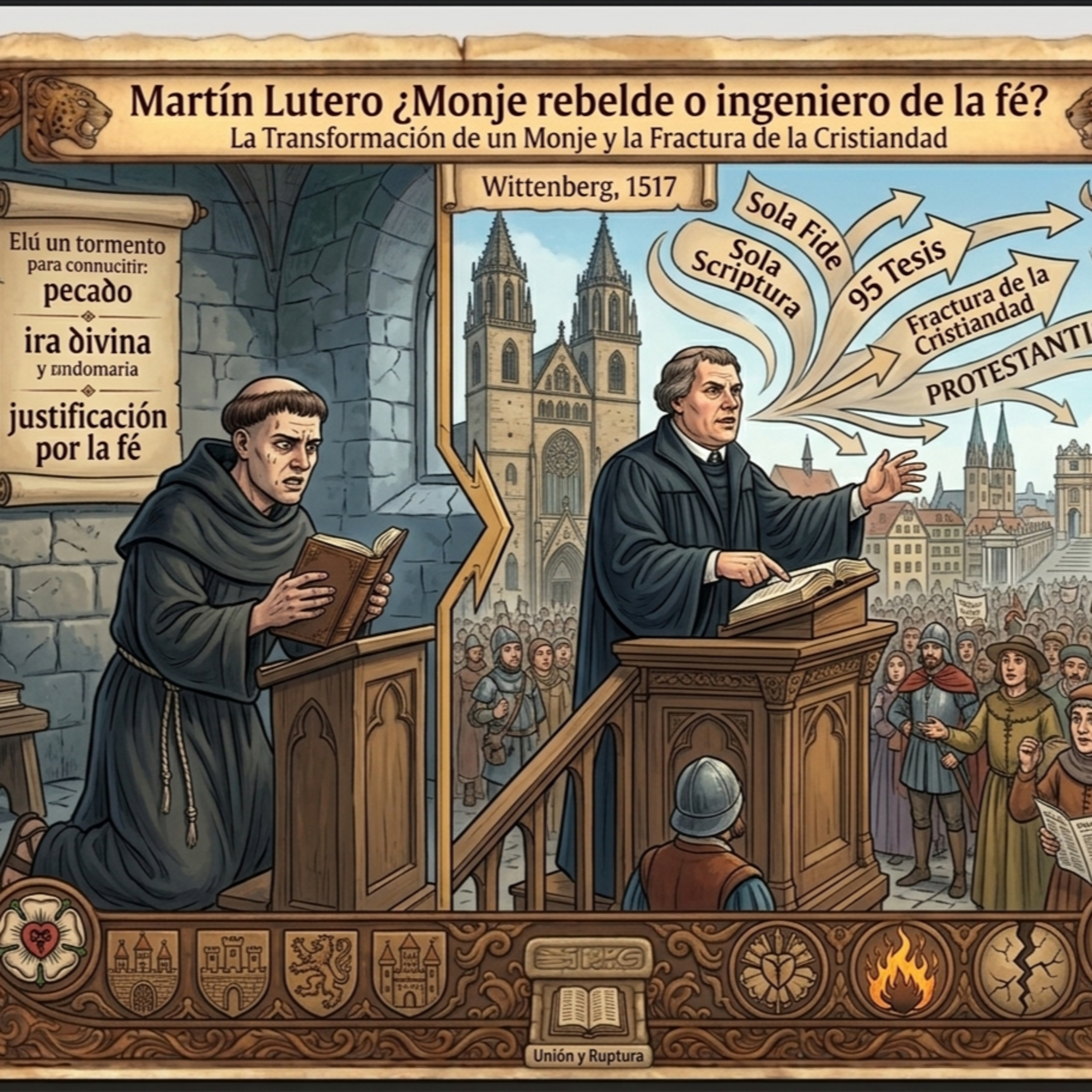 015 Martín Lutero, ¿Monje rebelde o ingeniero de la fé?