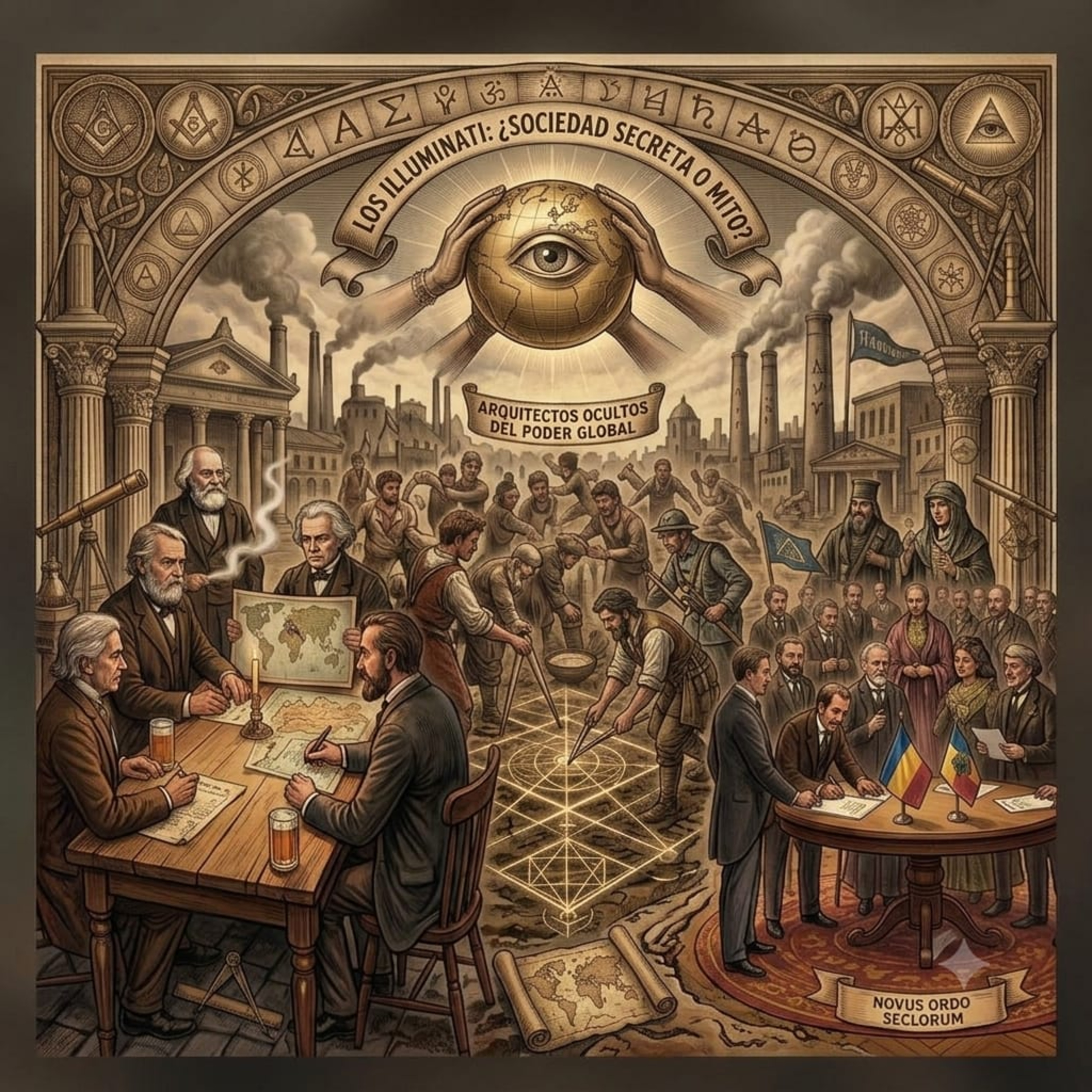 019 Los Illuminati: ¿ Sociedad Secreta o Mito?