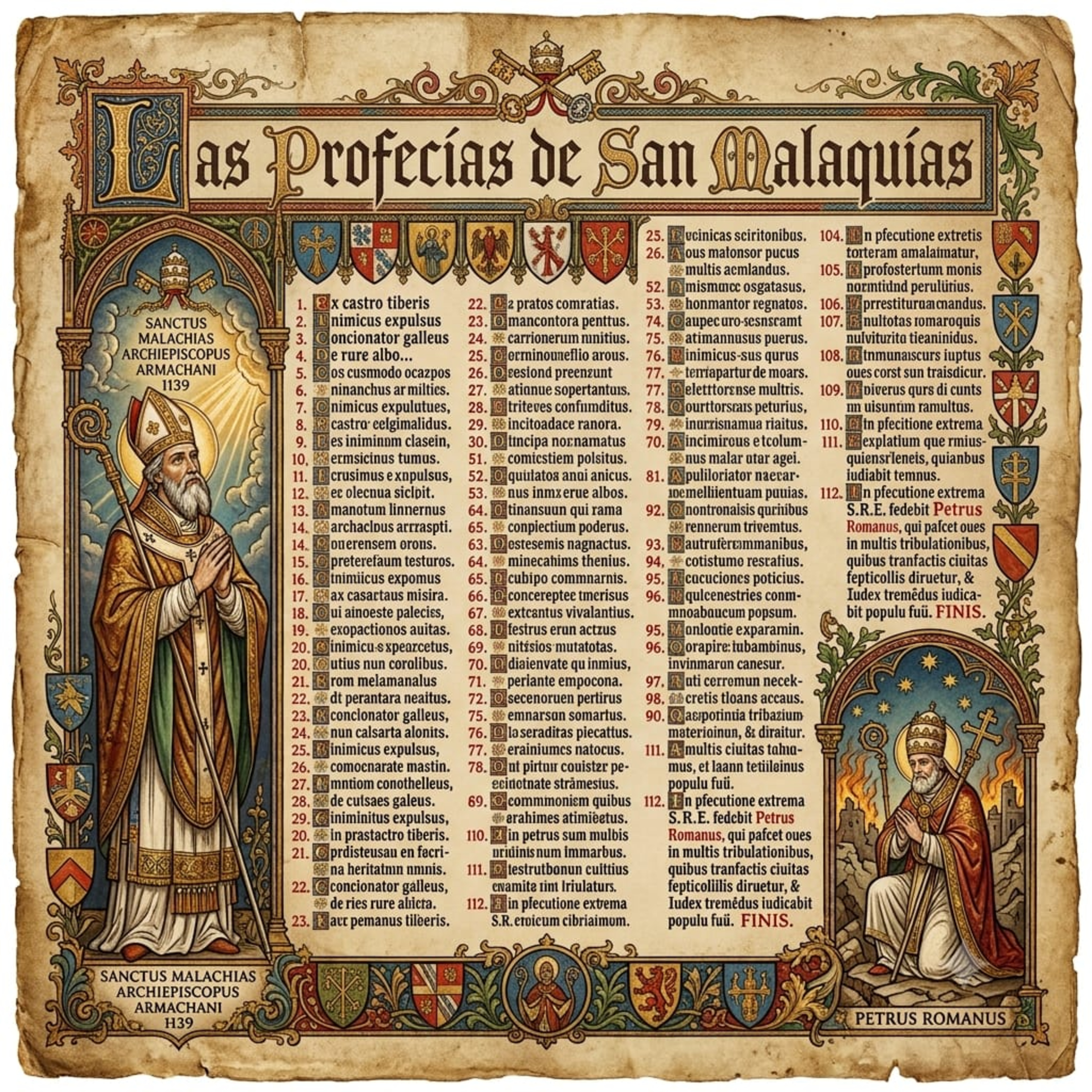 021 Las Profecías de San Malaquías