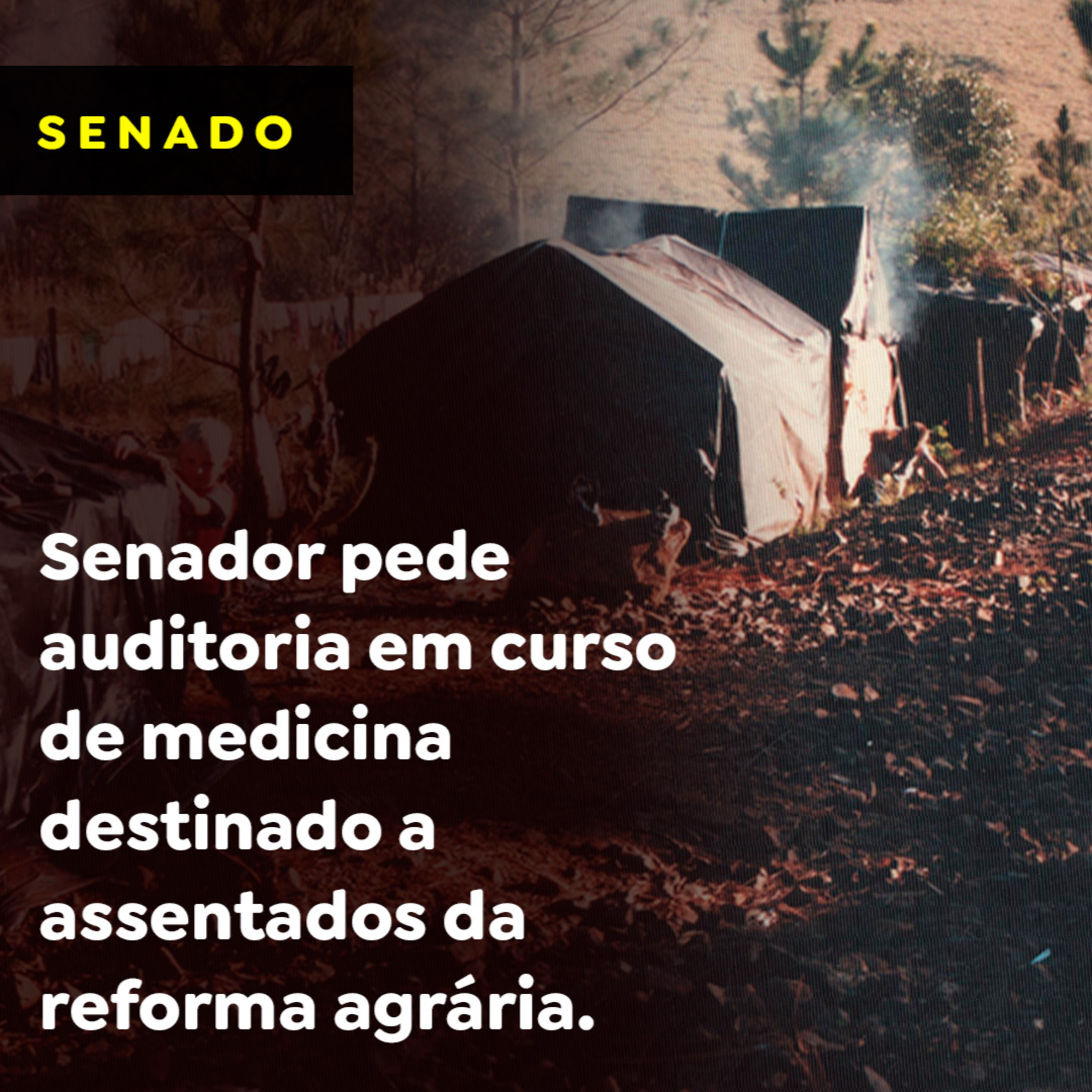 Senador pede auditoria em curso de medicina destinado a assentados da reforma agrária. episode artwork